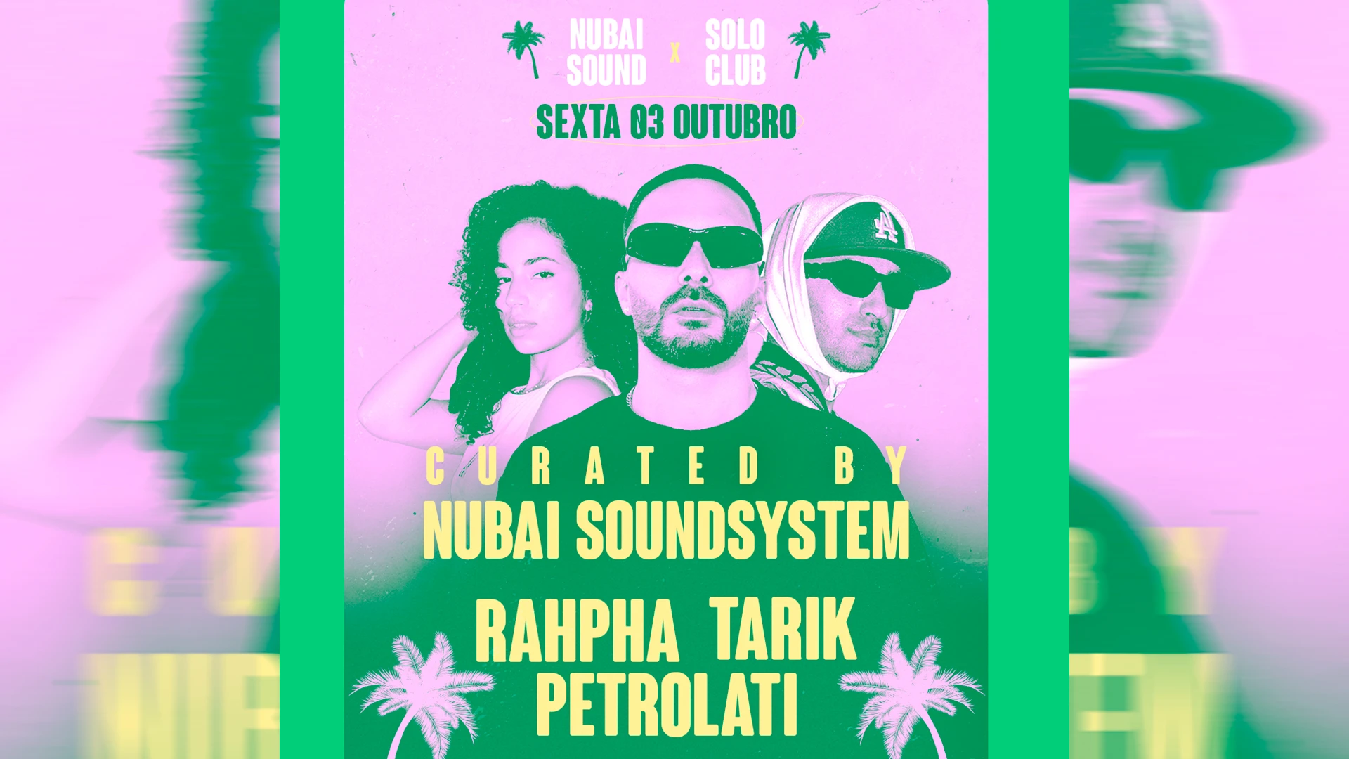 Nubai Sound Apresenta Rahpha, Tarik E Petrolati - Solo Club Cover