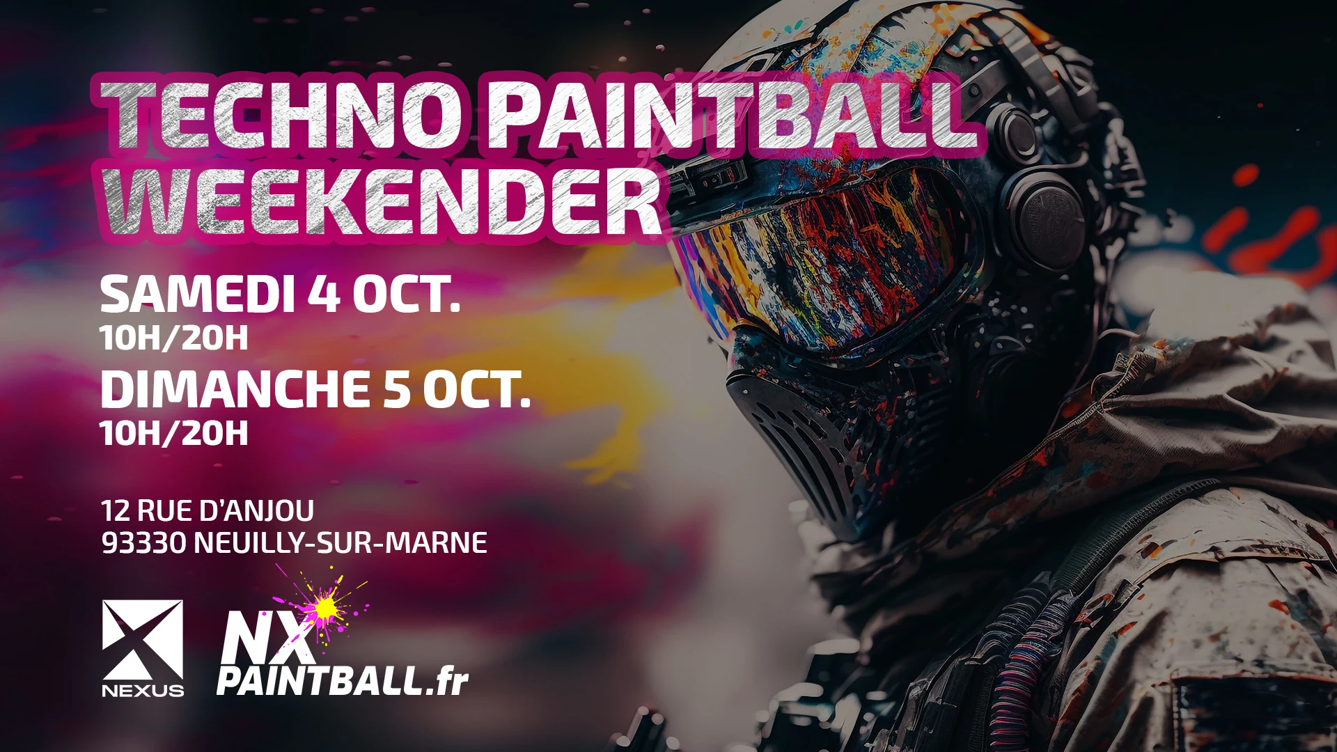 Nexus X Nx Paintball : Techno Paintball Weekender Cover