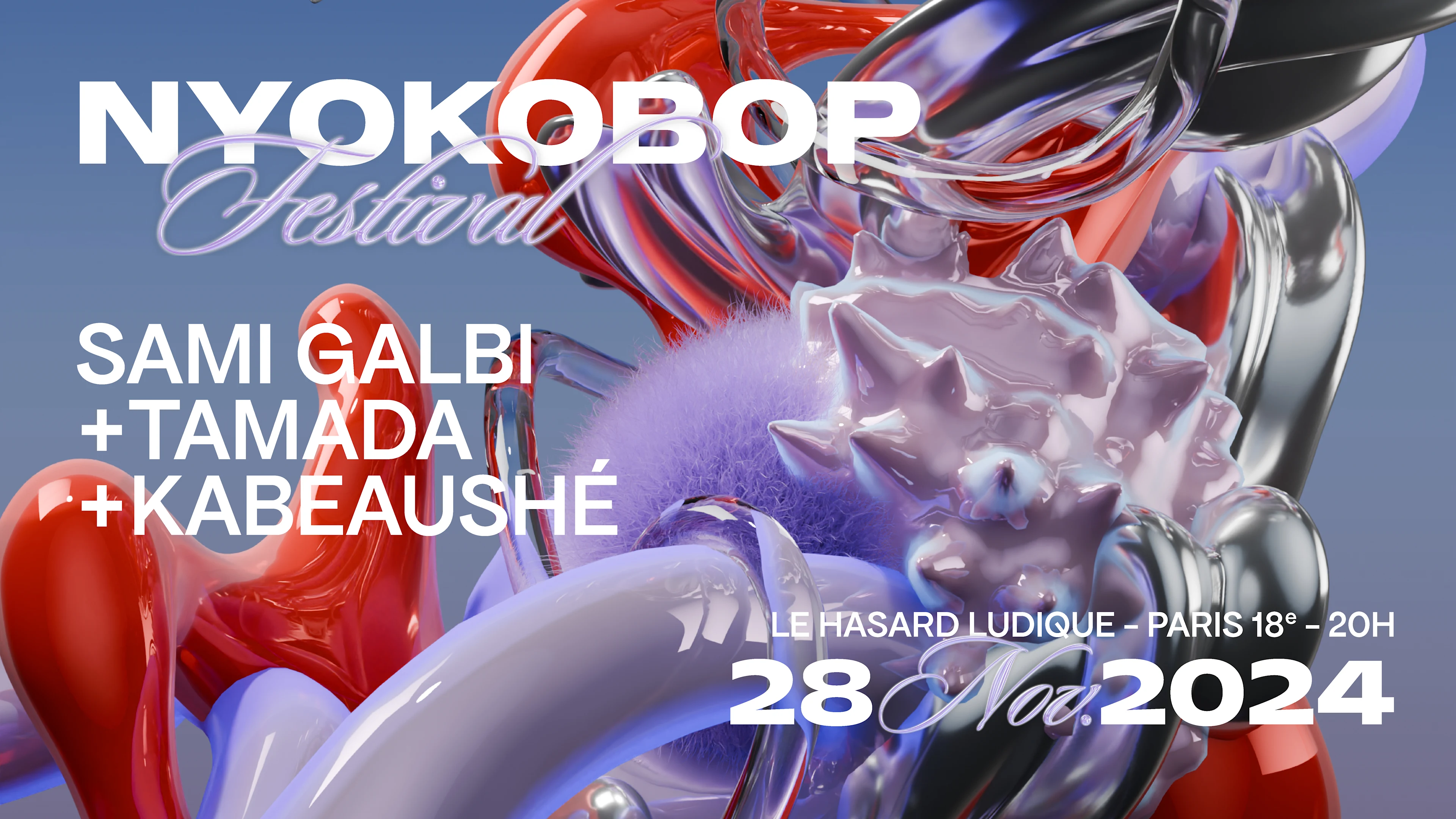 Nyokobop Festival : Sami Galbi + Tamada + Kabeaushé Cover