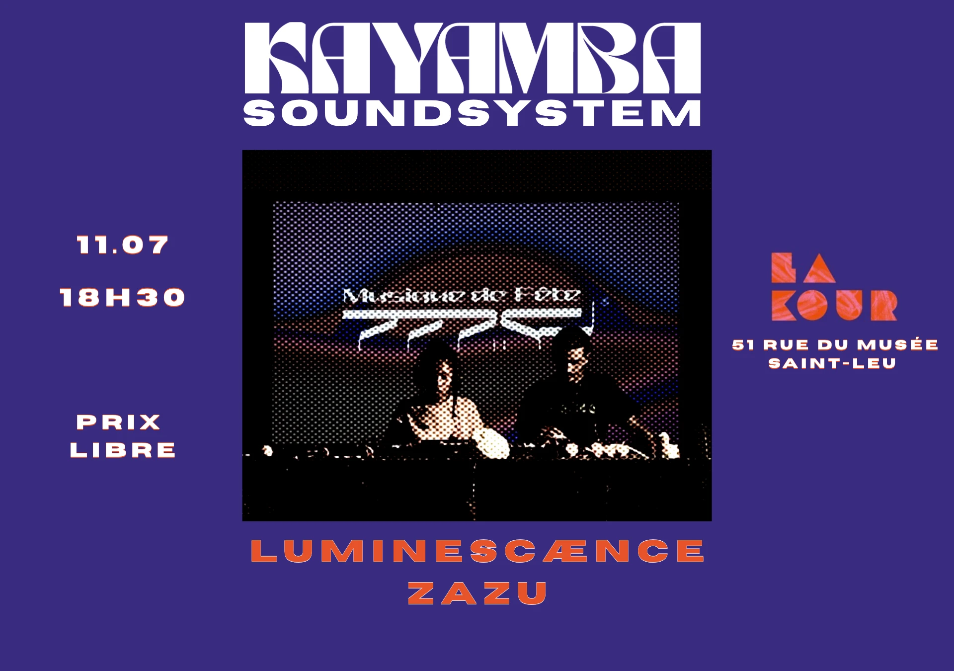 Kayamba Soundsystem X La Kour Cover