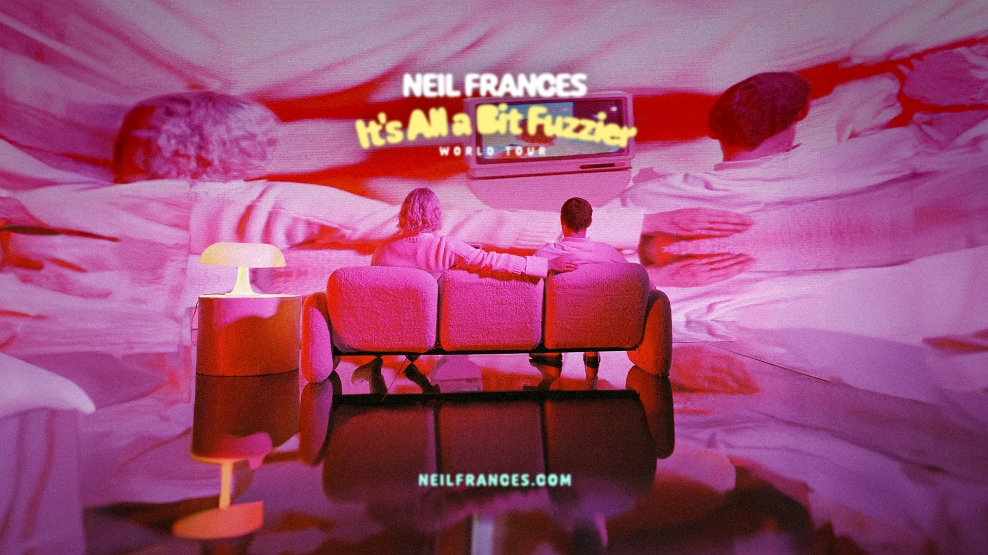 Neil Frances "It's All A Bit Fuzzier" World Tour Cover