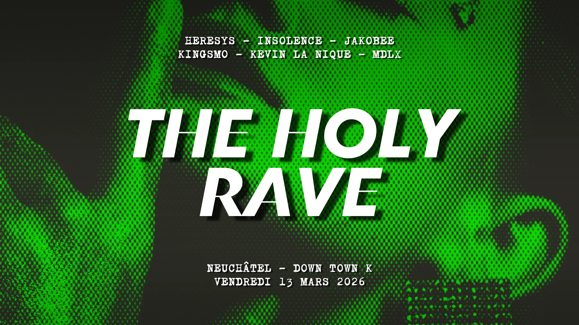 The Holy Rave #16 - Neuchâtel Cover