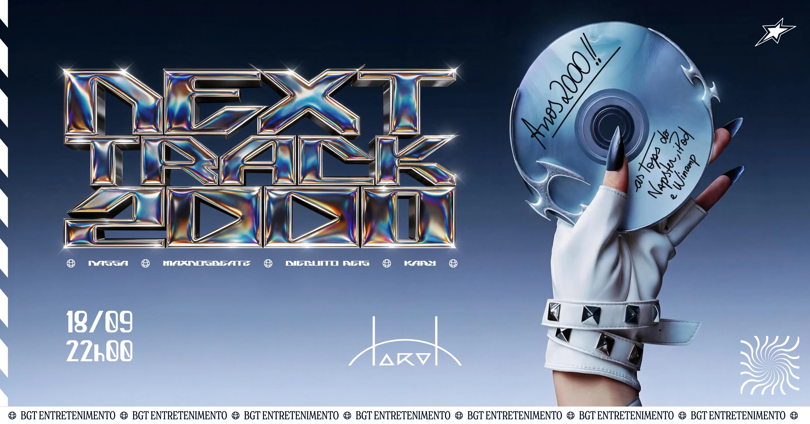 Nexttrack2000 @ Tarot Cover