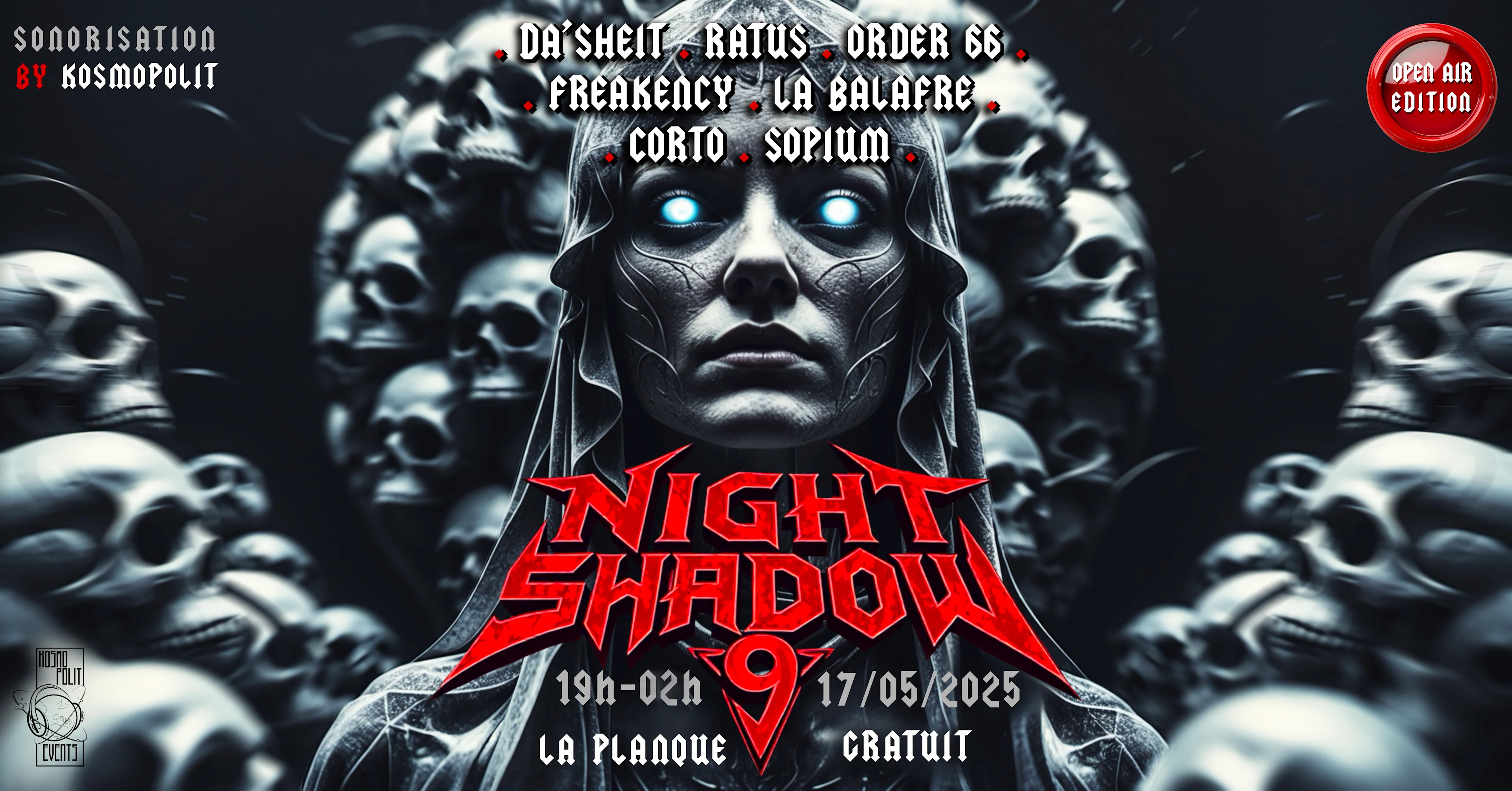 Night Shadow #9 Open Air Édition Cover