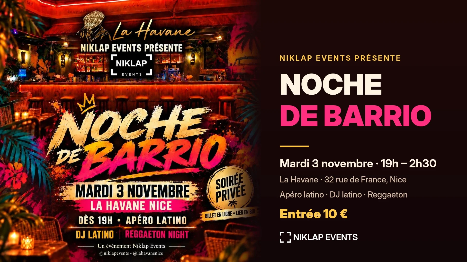 Noche De Barrio · La Havane Cover