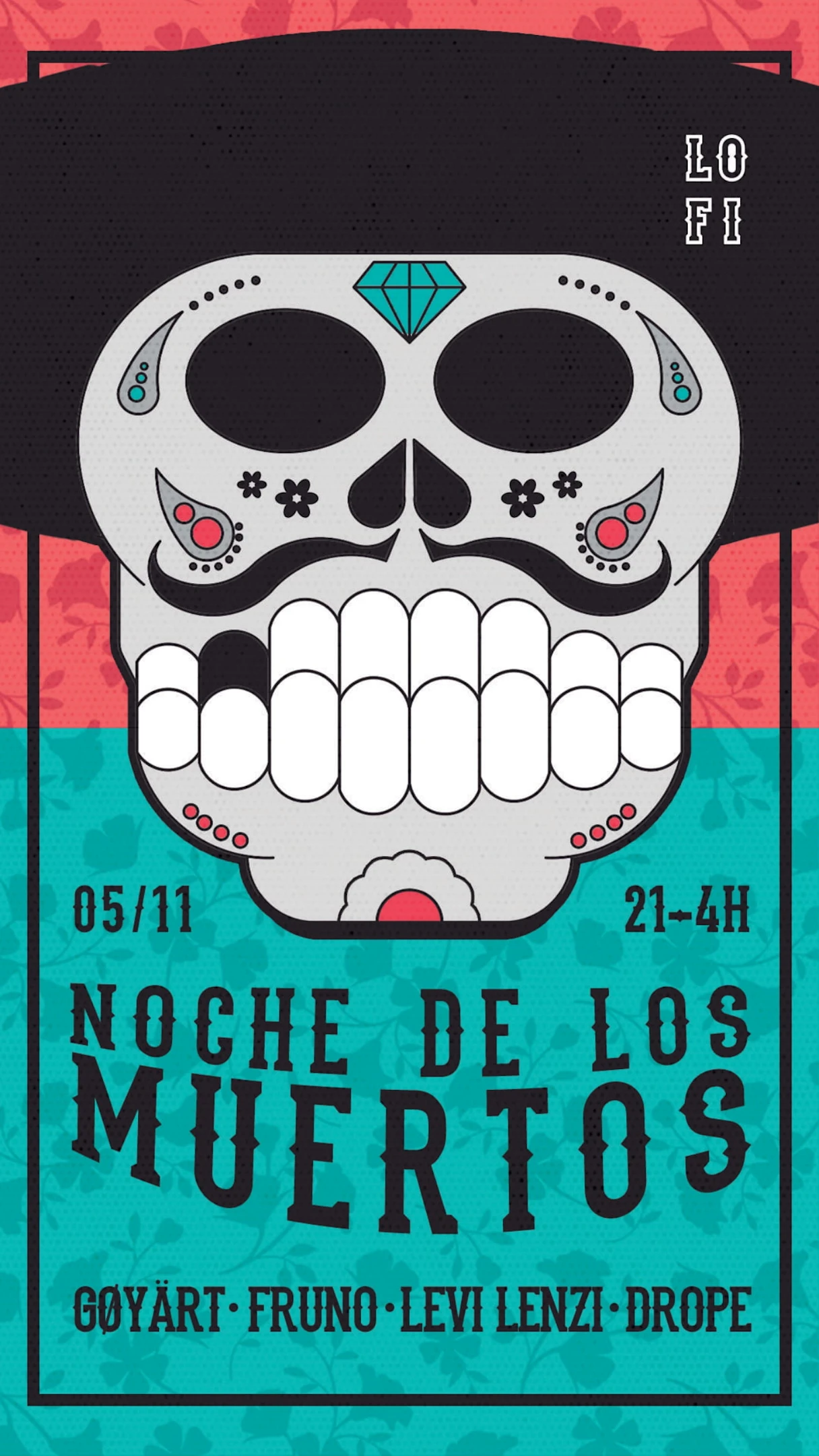 Noche De Los Muertos @ Lofi Bc Cover