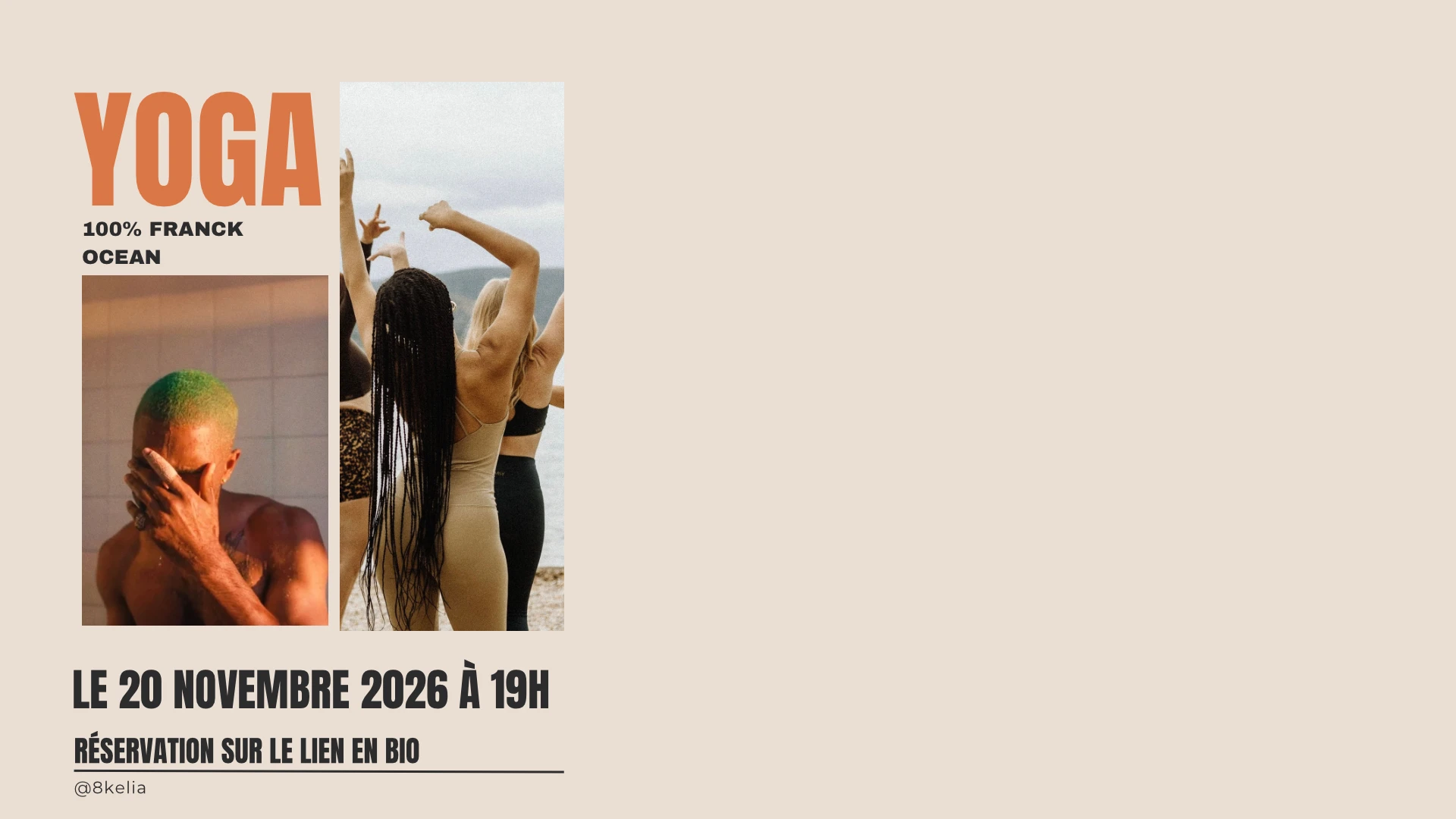Session De Yoga 100% Frank Ocean Cover