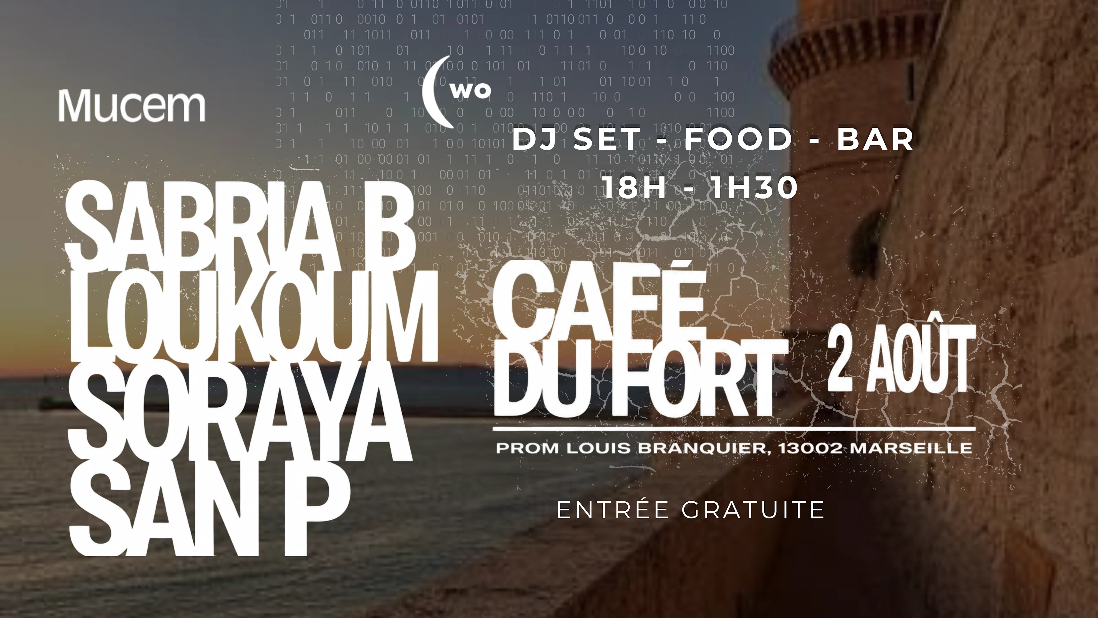 Sabria B, Loukoum, Soraya, San P - Open Air Cover