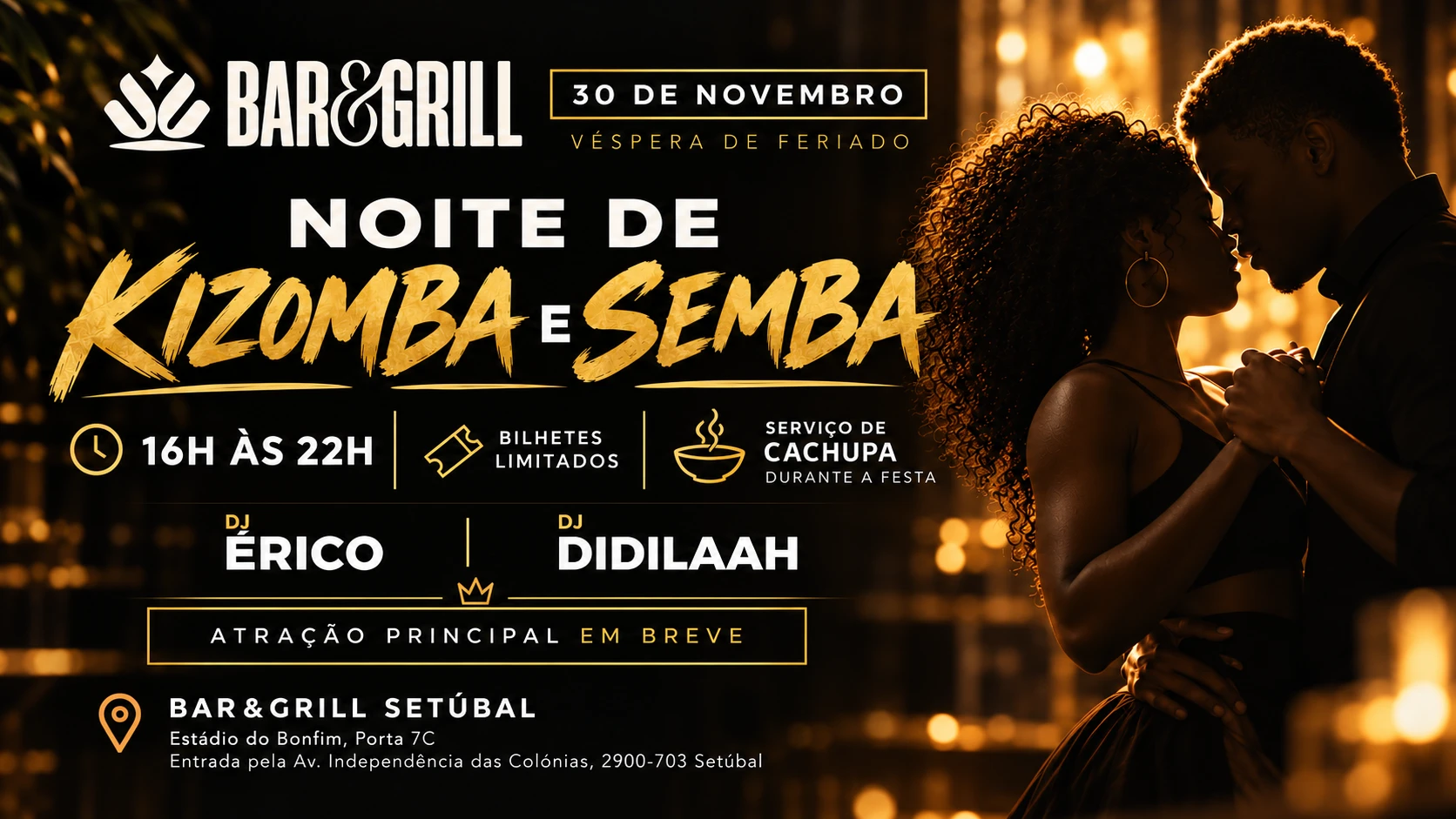 Noite De Kizomba & Semba Cover