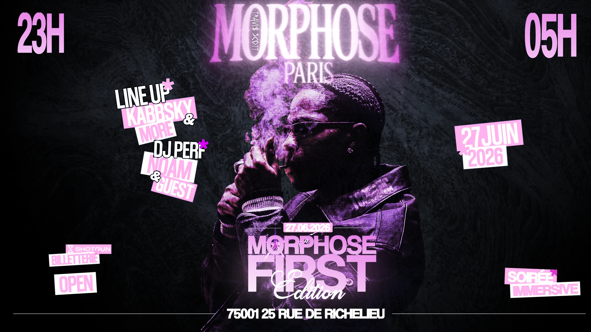 Morphose - Marquise Club - 27 Juin Cover
