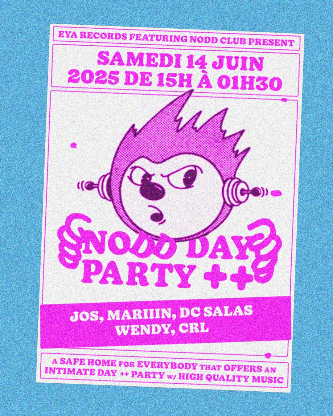 Nodd Club & Eya Records: DC Salas, Jos, Mariiin, Wendy, Crl Cover