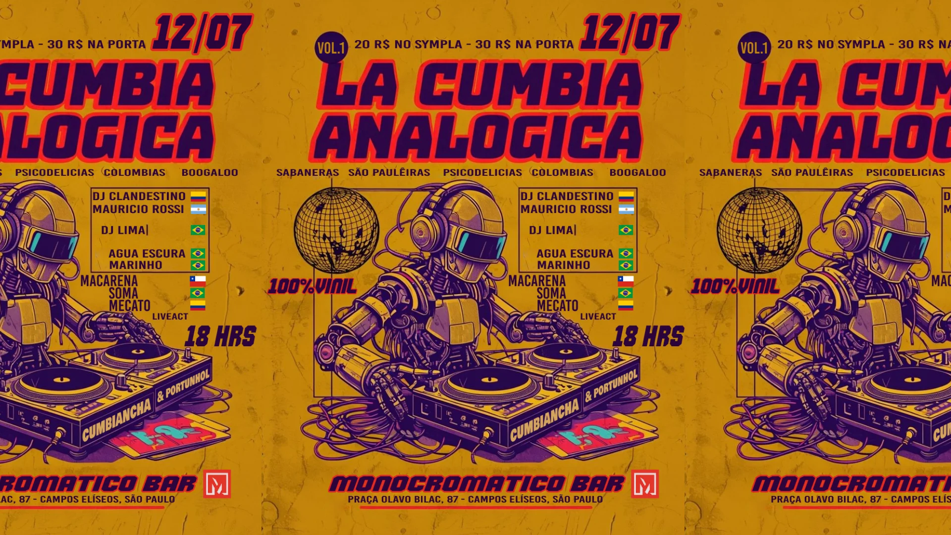 La Cumbia Analogica Cover