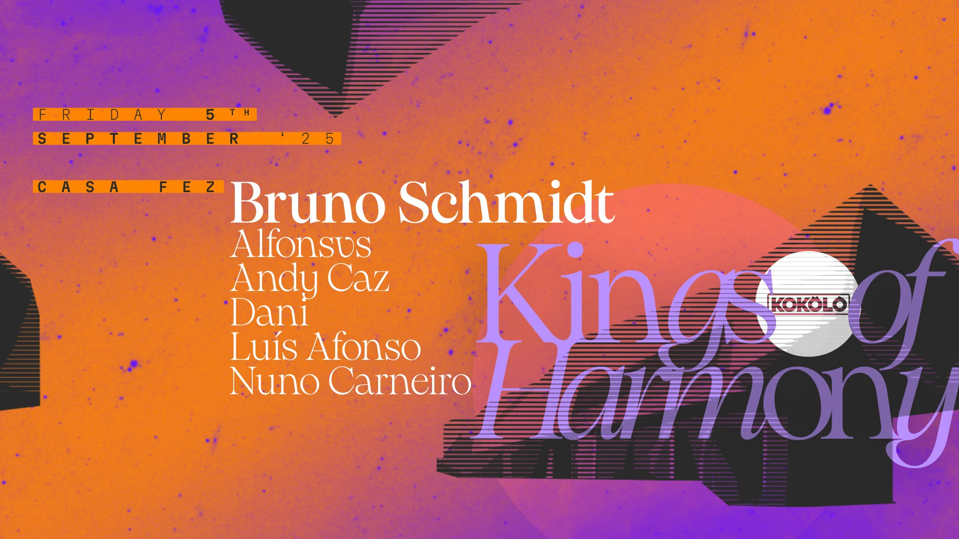 Kings Of Harmony X Kokölò W/ Bruno Schmidt +++ Cover