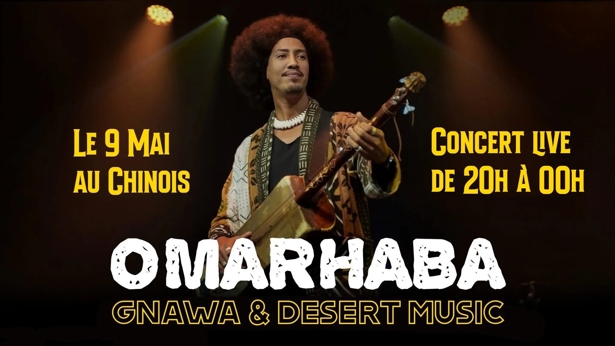 Gnawa & Desert Music Avec Omarhaba Au Chinois Cover