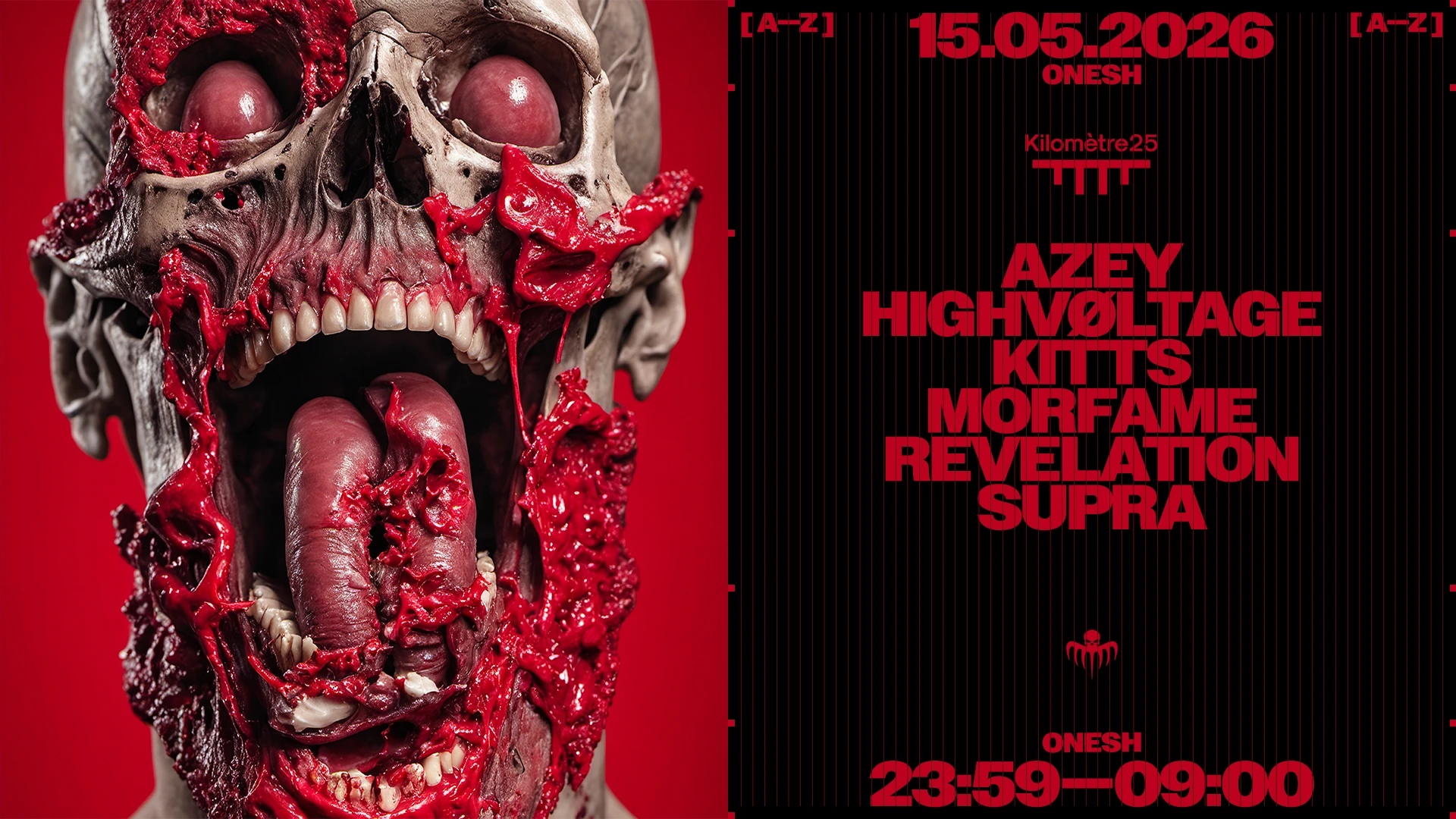 Onesh : Azey, Highvøltage, Kitts, Morfame, Revelation, Supra Cover