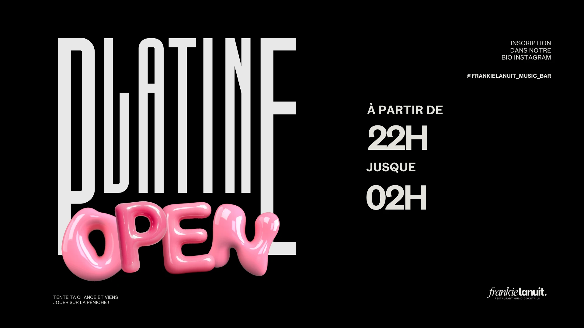 Open Platine By Frankie La Nuit #18 Cover