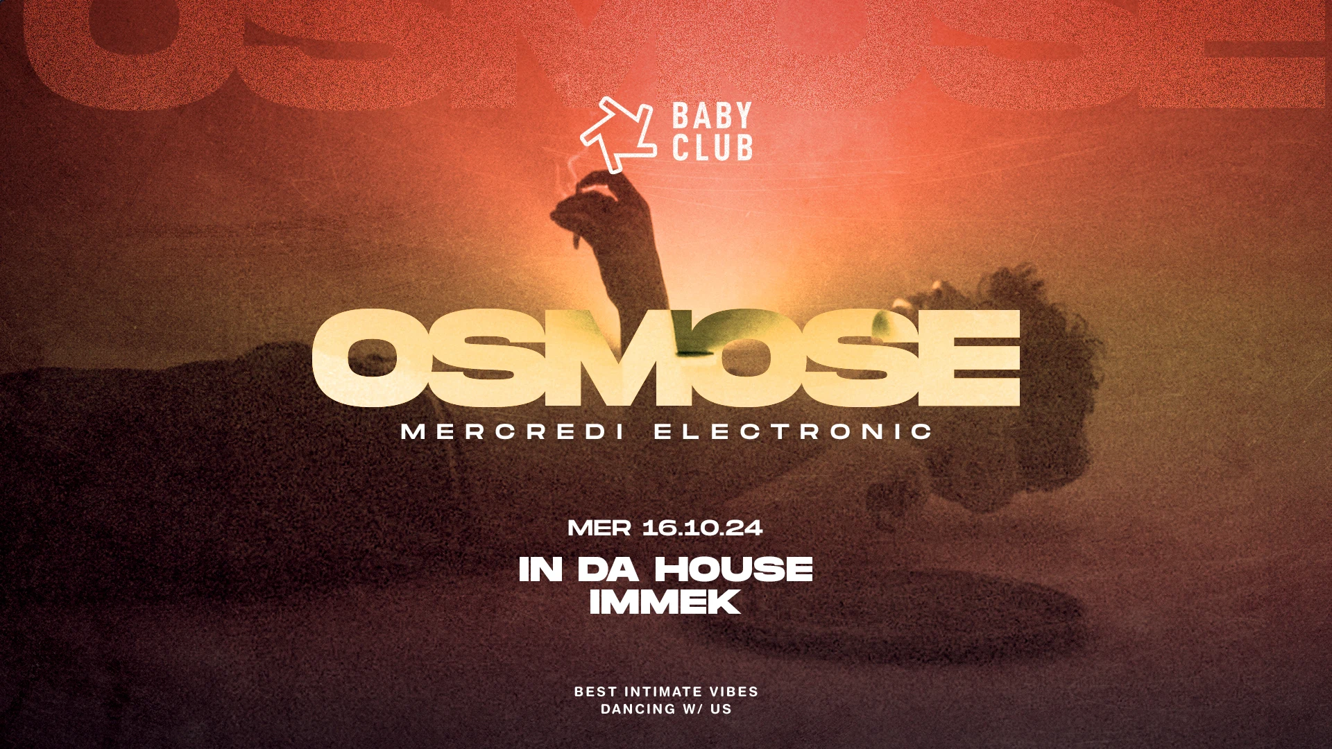 Osmose : Immek + In Da House 16.10 Cover