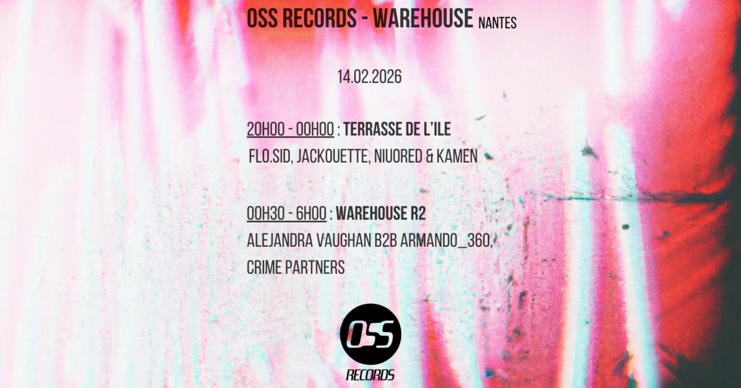 Oss Records En Room 2 Du Warehouse ! Cover