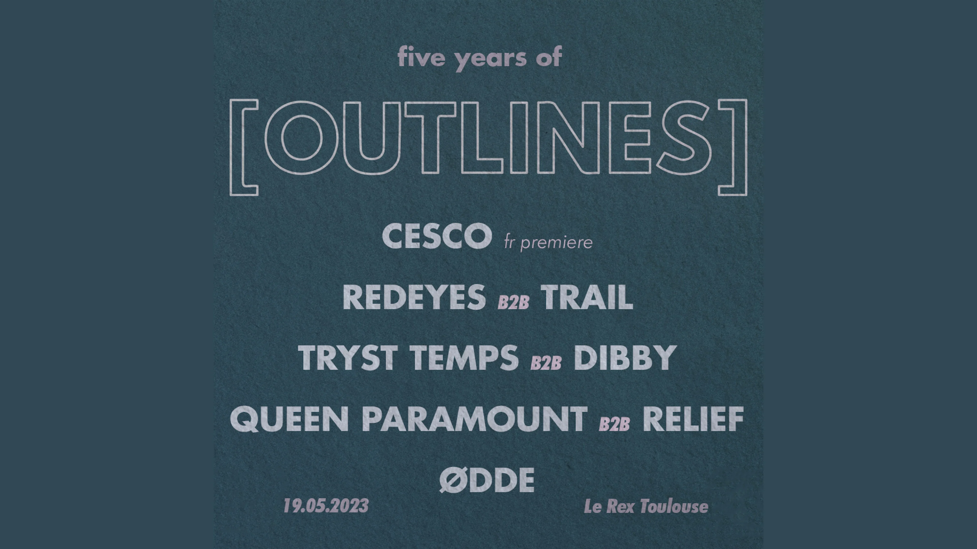 Outlines 5th Anniversary Cover