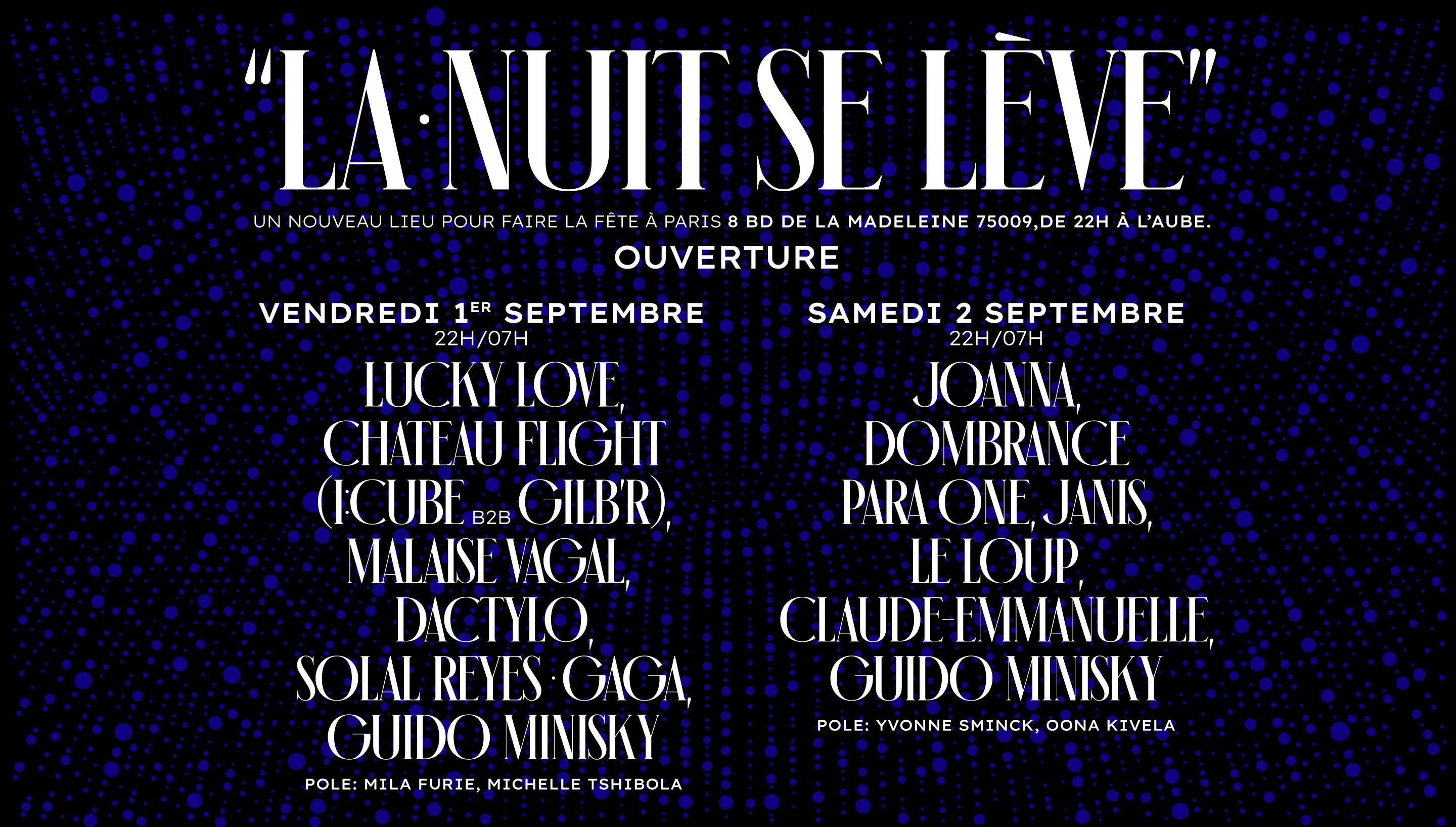 La*Nuit Se Lève "Ouverture" Cover