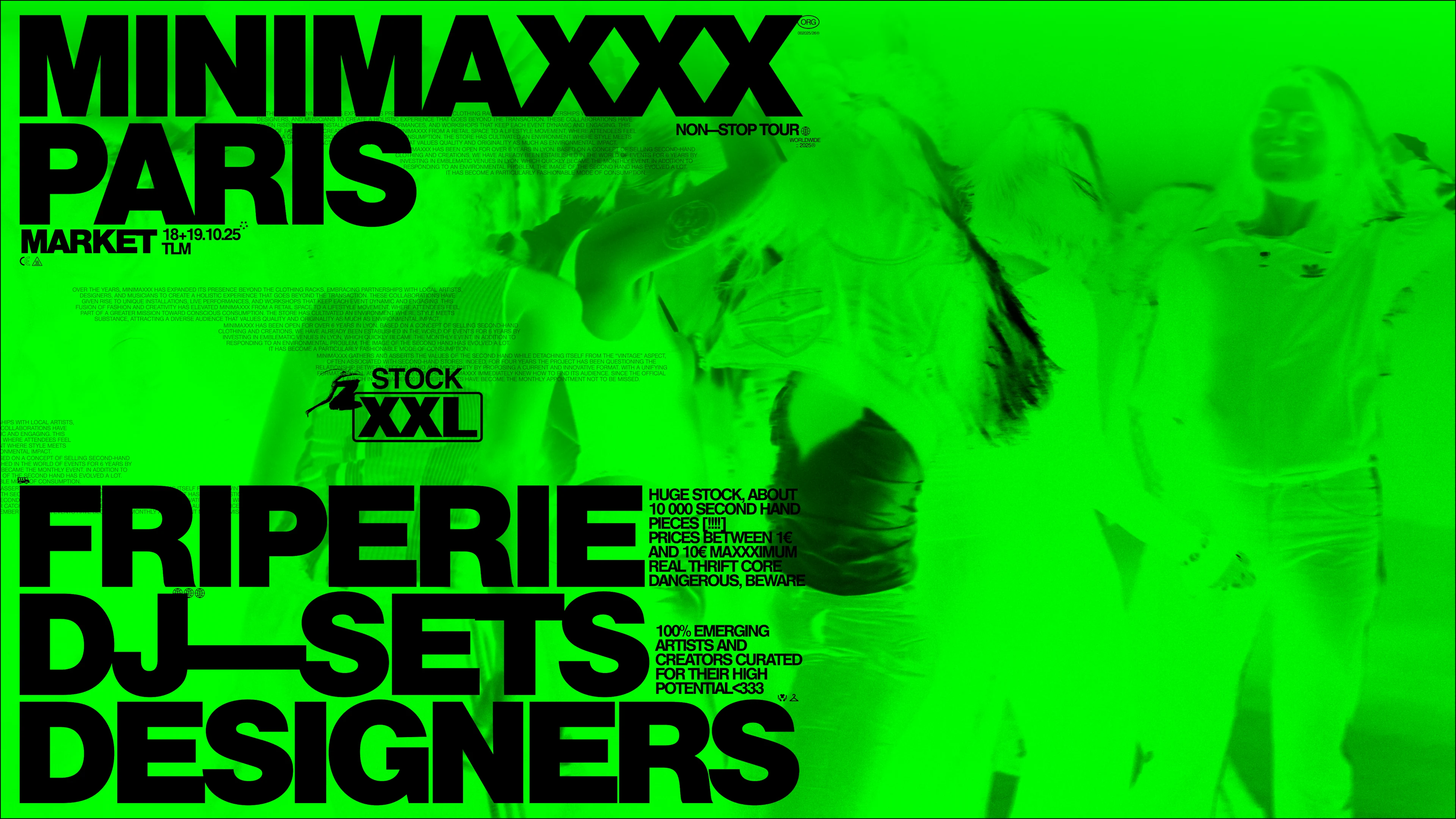 [Paris] Friperie + Dj-Sets + Designers Cover