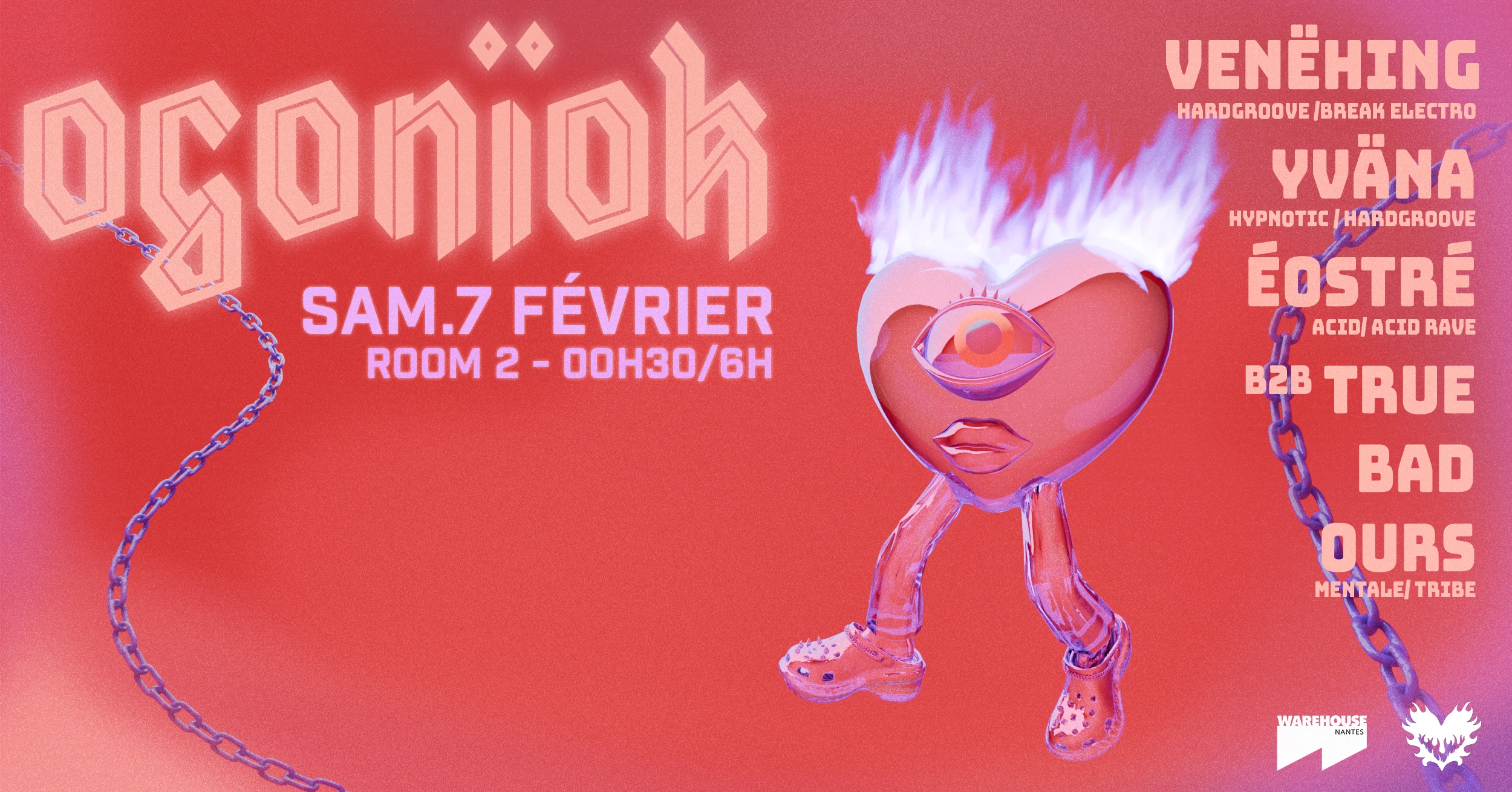 Ogonïok En Room 2 Du Warehouse ! Cover