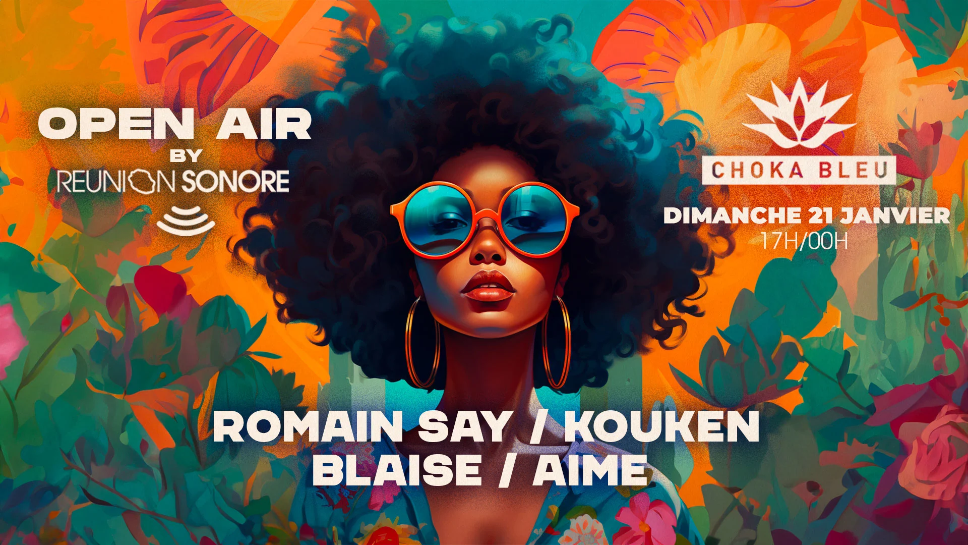 Open Air / Le Choka Bleu Cover