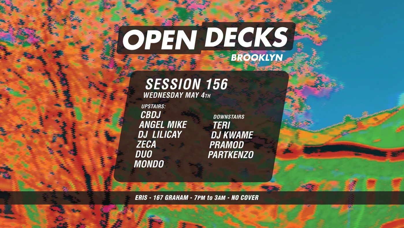 Open Decks Session 156 Cover