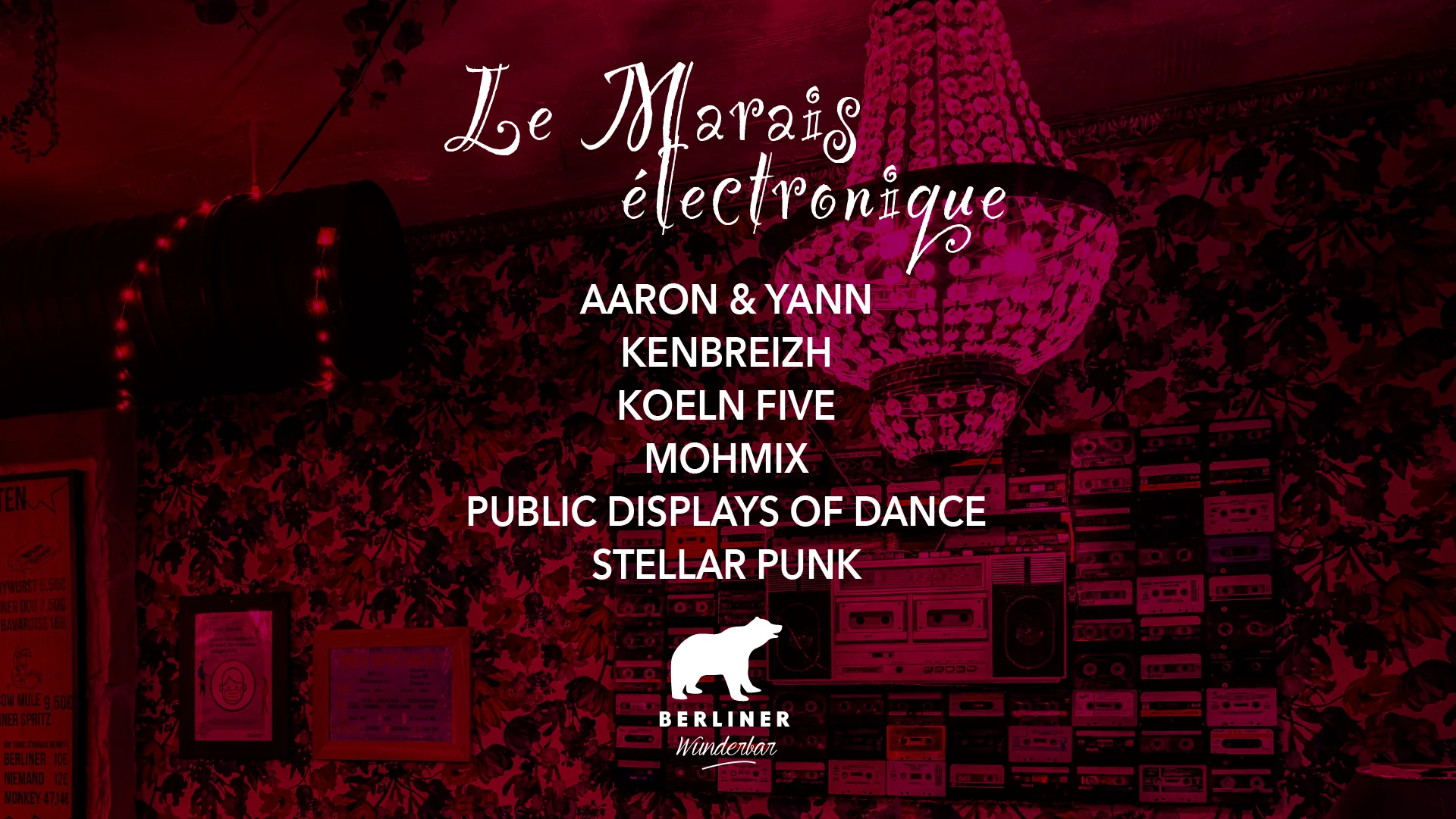 Le Marais Électronique: Mohmix Cover