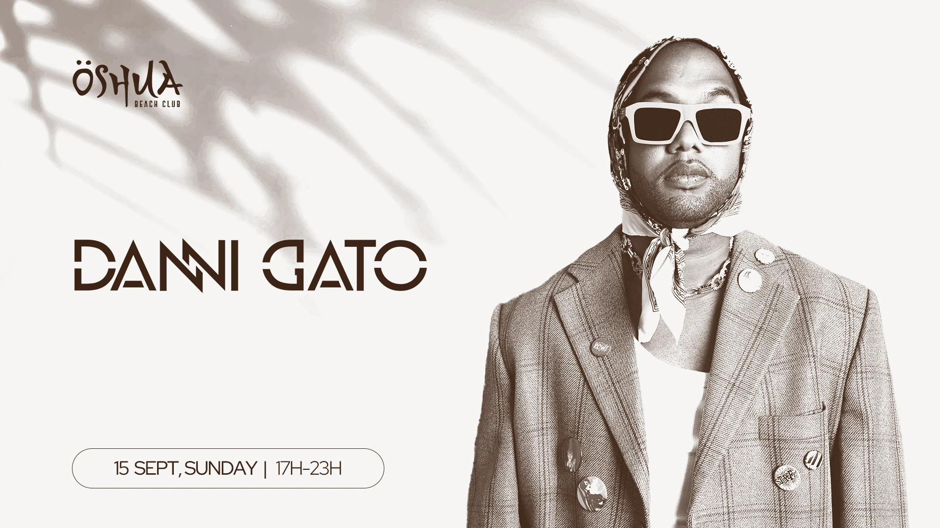 Danni Gato · Öshua Beach Club Cover