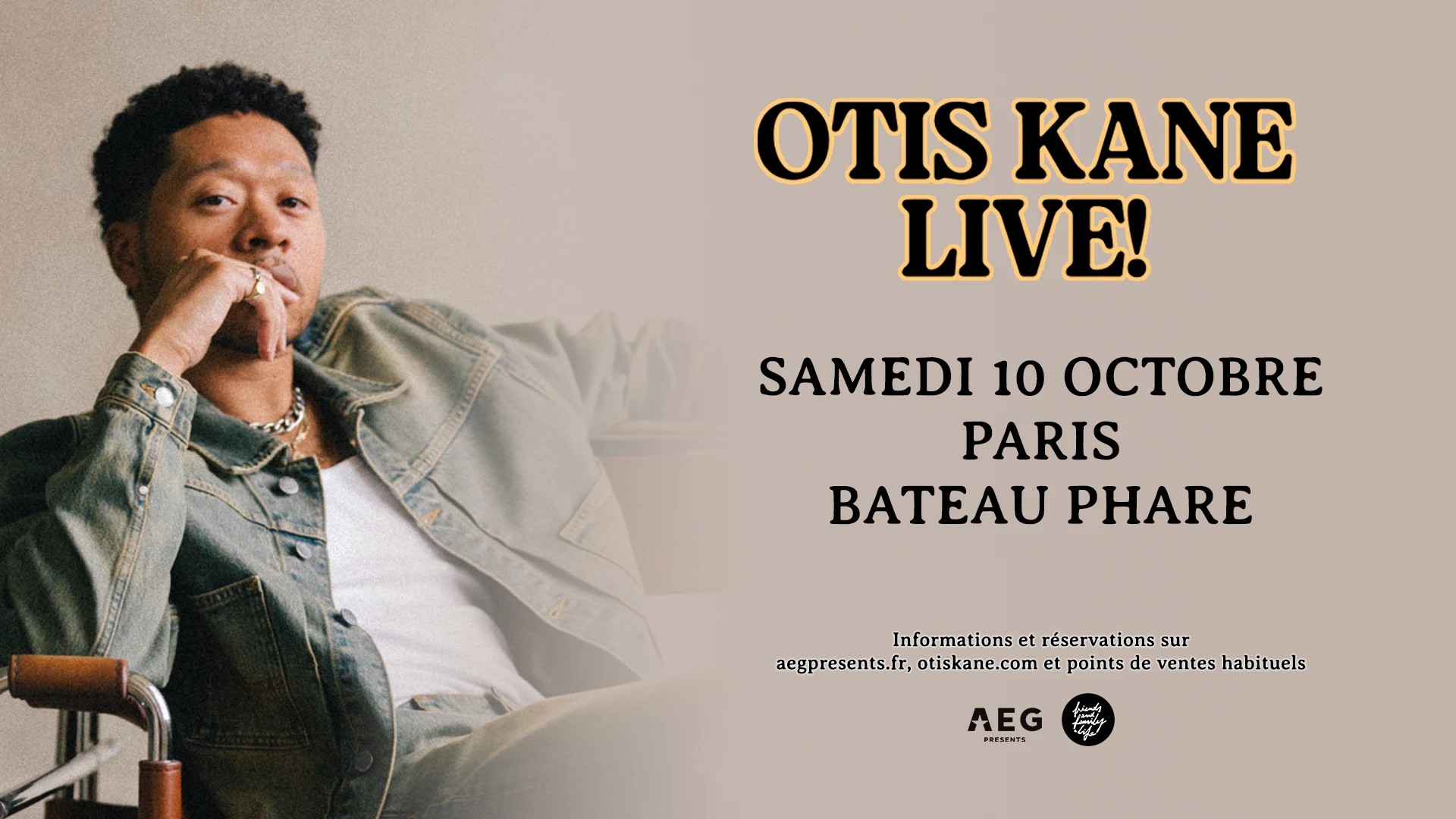 Otis Kane Live Cover