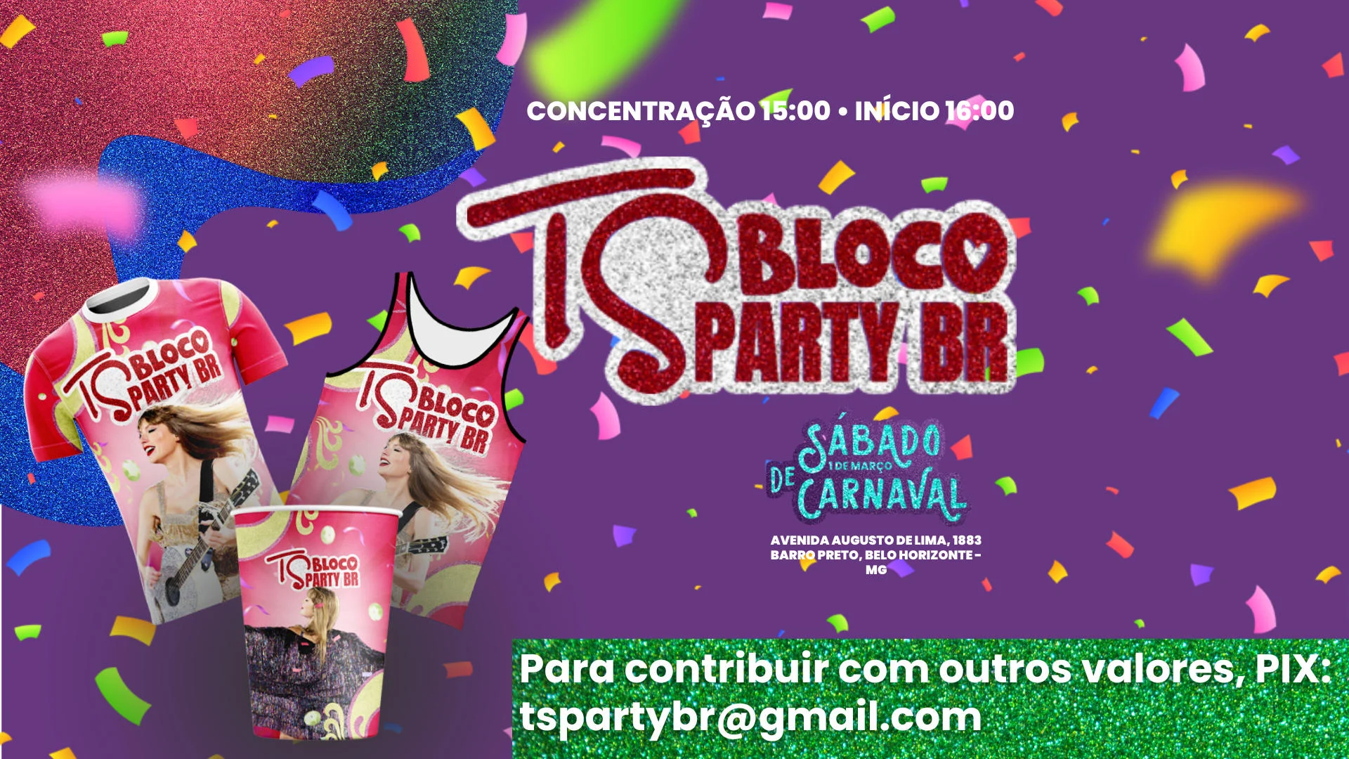 Bloco Ts Party Br - Press Kit Cover