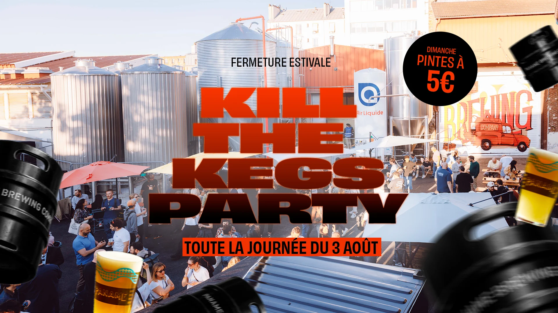 Kill The Kegs - Fermeture Estivale Cover