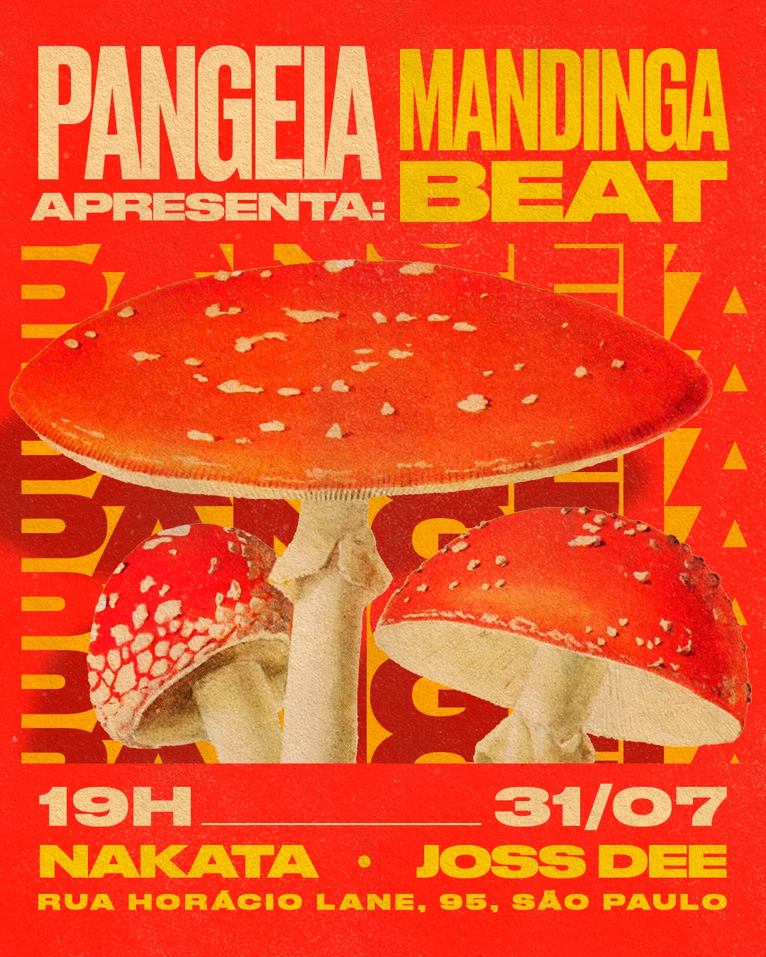 Pangeia Apresenta Mandinga Beat + Nakata + Joss Dee Cover