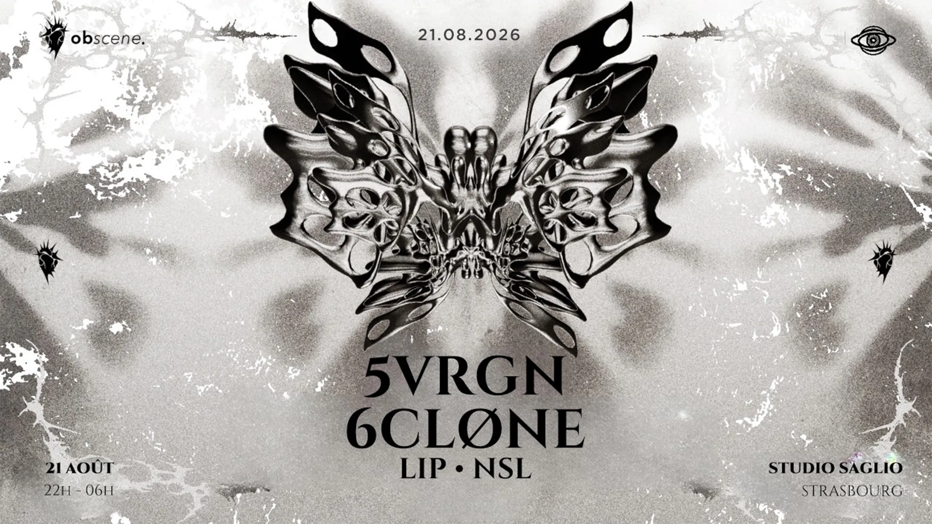 Obscene : 5vrgn - 6cløne - Lip - Nsl Cover