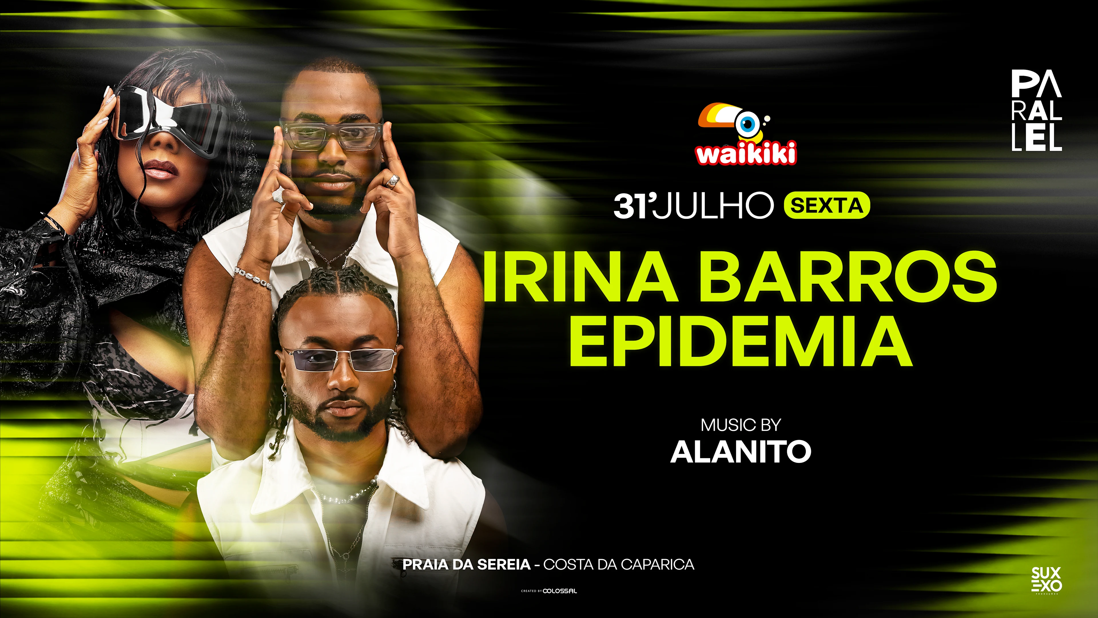Waikiki - Irina Barros - Epidemia - 31/O7 - Parallel Cover