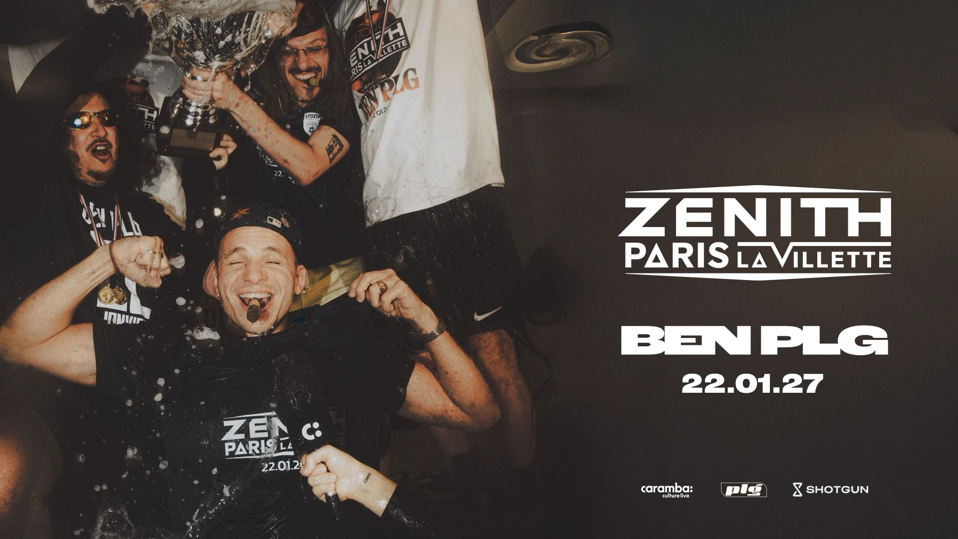 Ben Plg - Zenith Paris - La Villette Cover