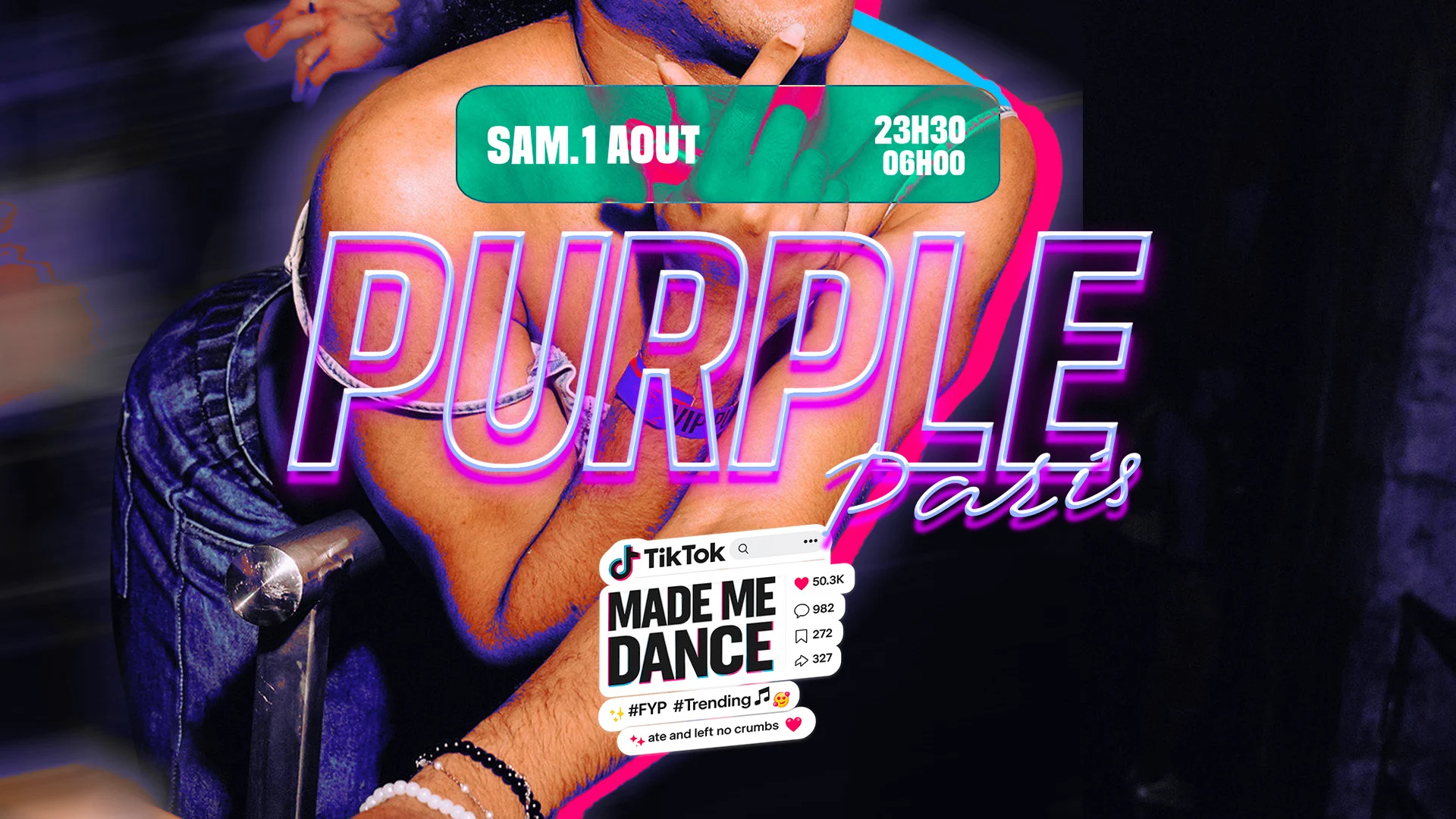 La Purple Paris : Tiktok Made Me Dance Cover