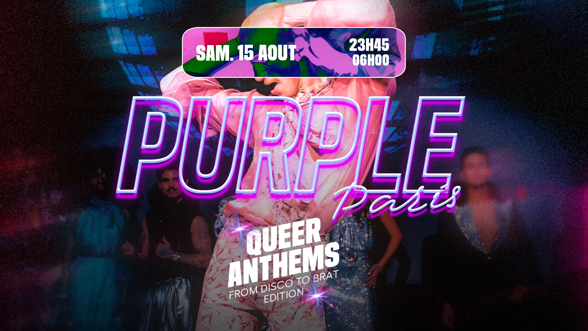 La Purple Paris : Queer Anthems - From Disco To Brat Cover