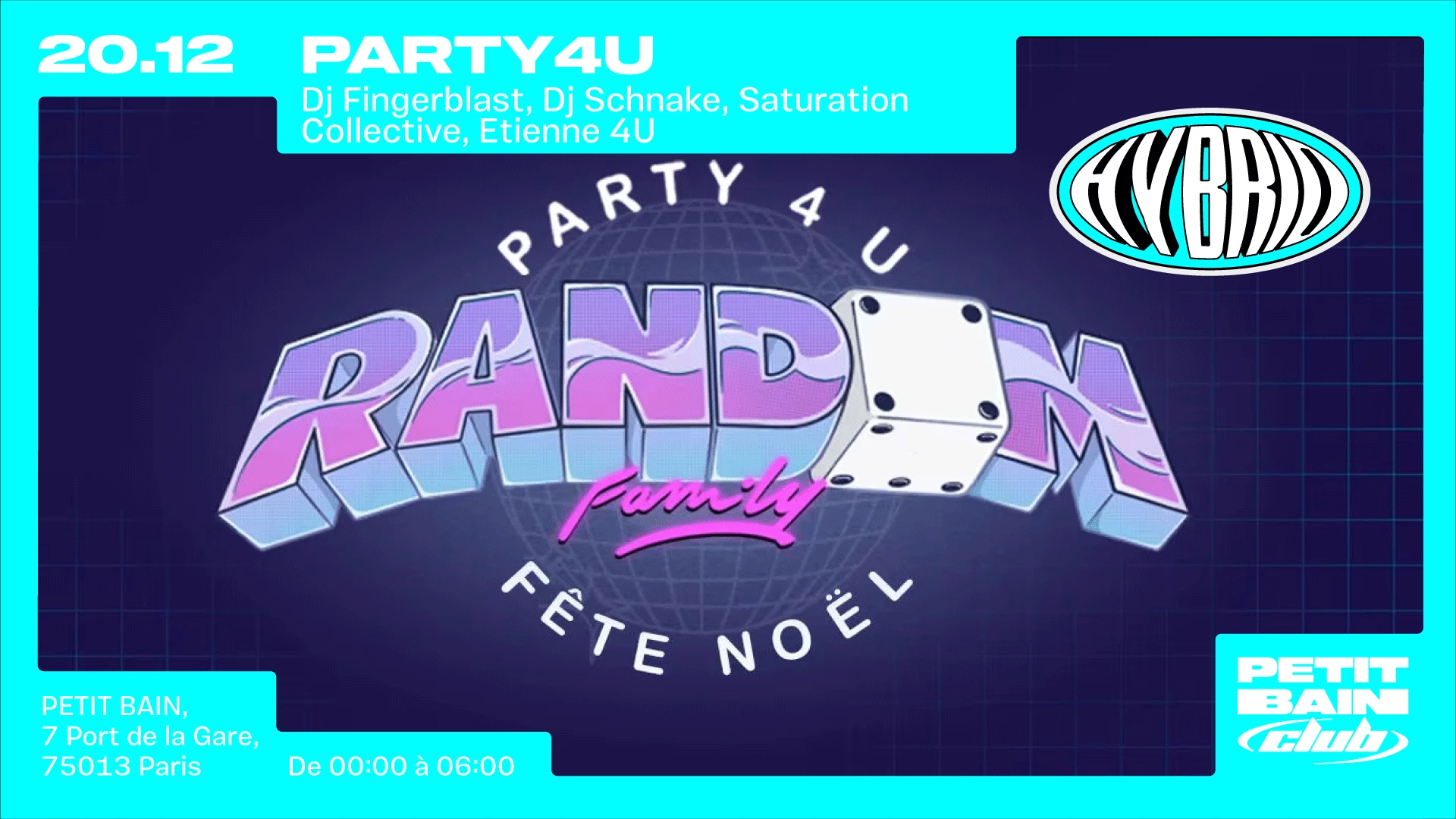 Party4u : La Random Family Fête Noël Cover