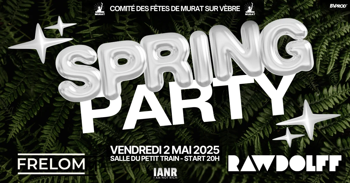 Spring Party 2025 Cover