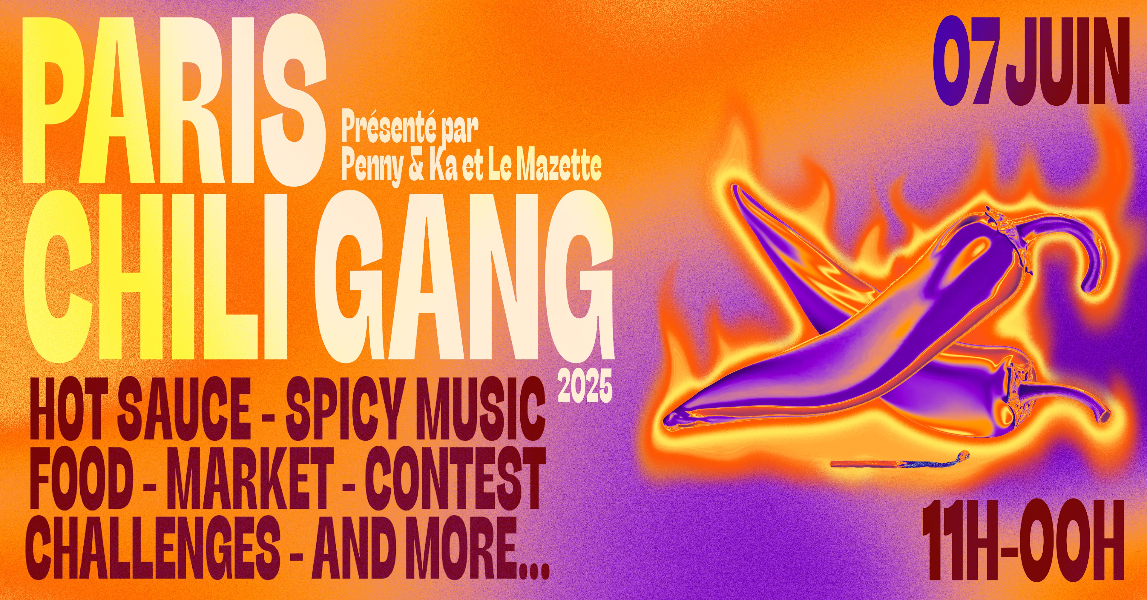 Paris Chili Gang : Hot Sauce, Hot Music & Food Cover