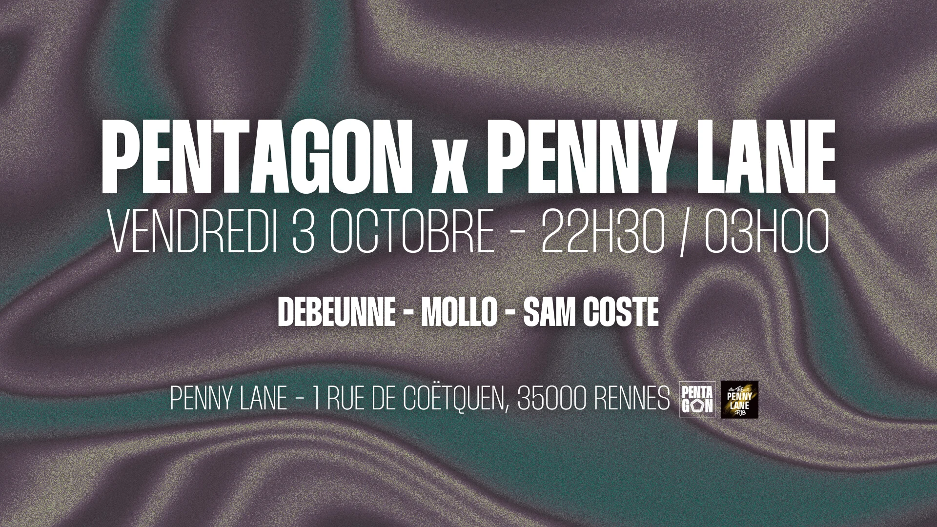 Pentagon X Penny Lane : Debeunne, Mollo, Sam Coste Cover