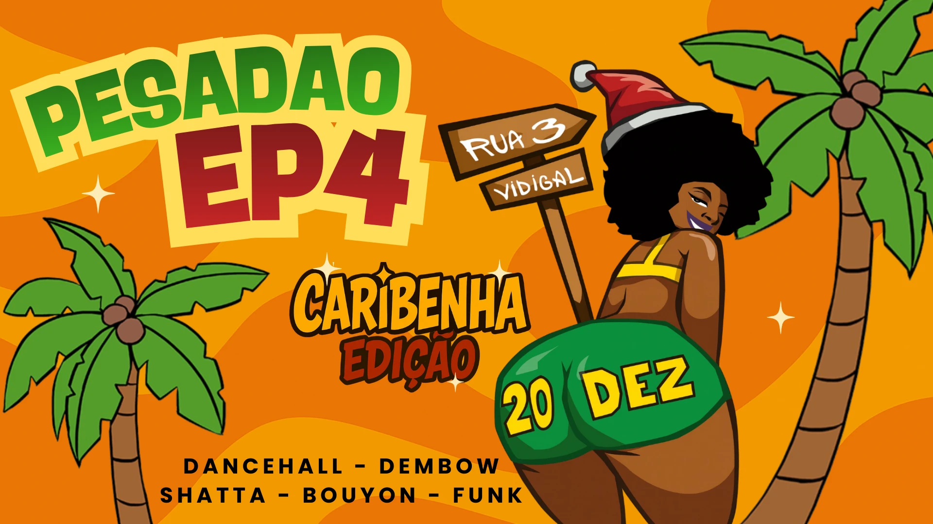 Pesadão Ep4 – Caribbean Edition Cover