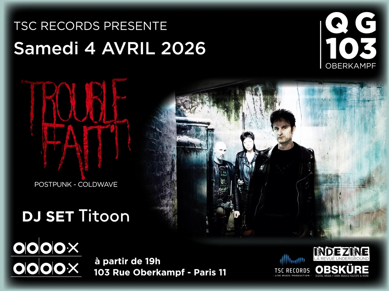 [Concerts] Trouble Fait' + Dj Titoon + New Wave Party Cover