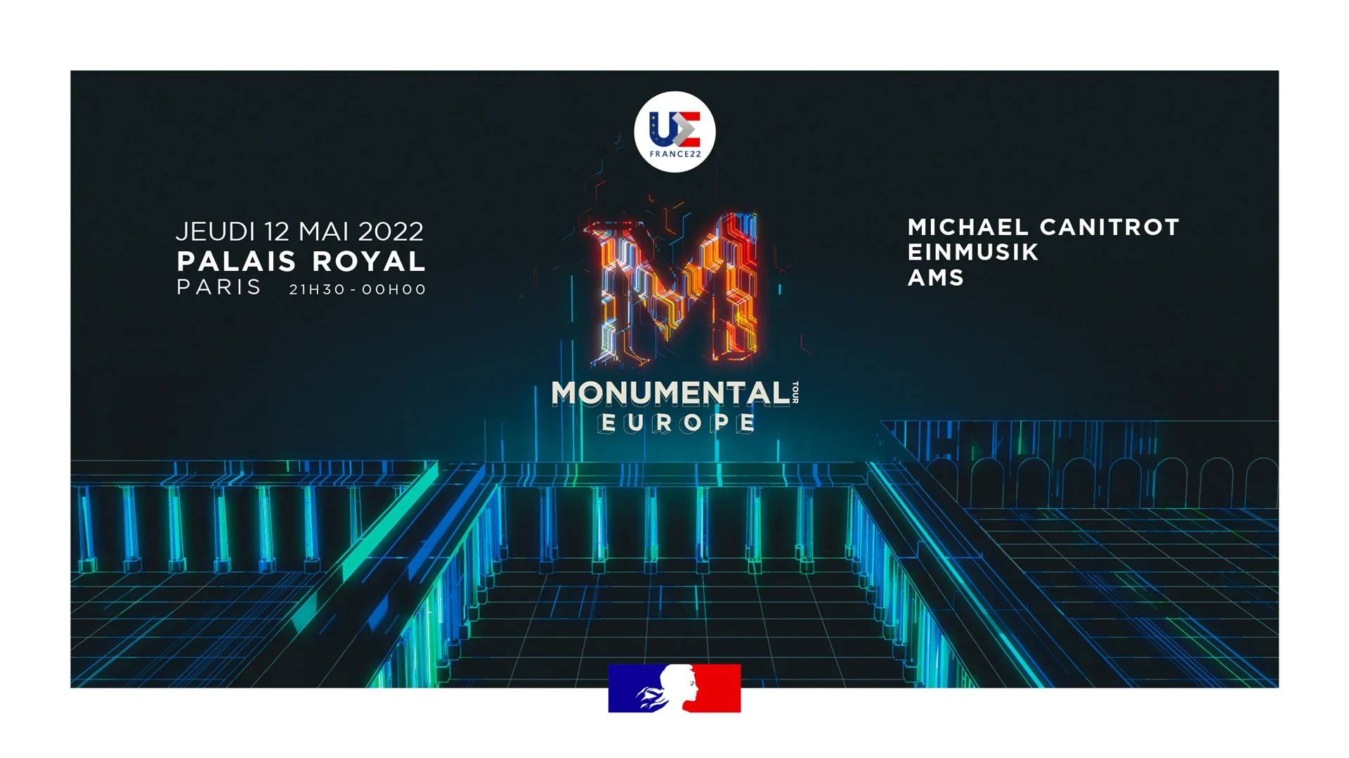 Monumental Tour Europe  Cover