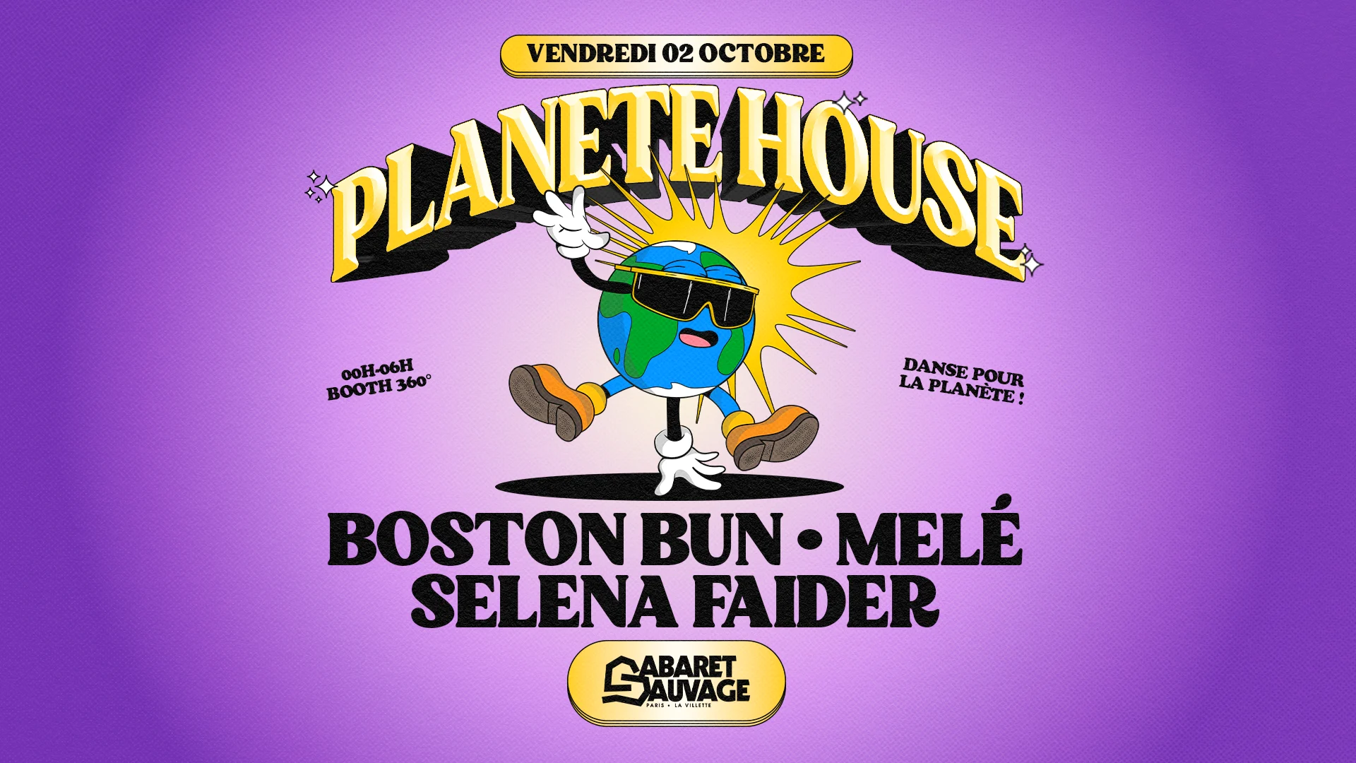 Planète House : Boston Bun, Melé, Selena Faider Cover