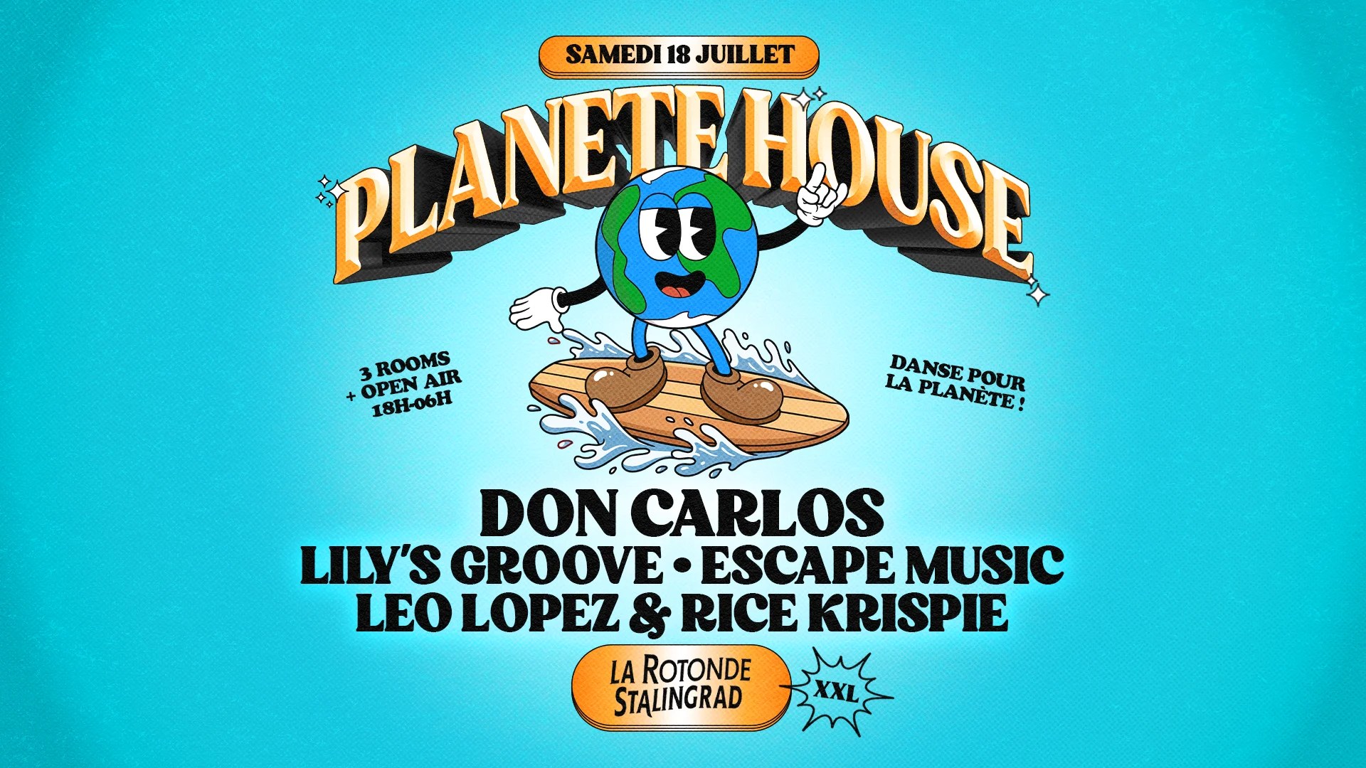 Planète House · Open-Air & Club Xxl Cover