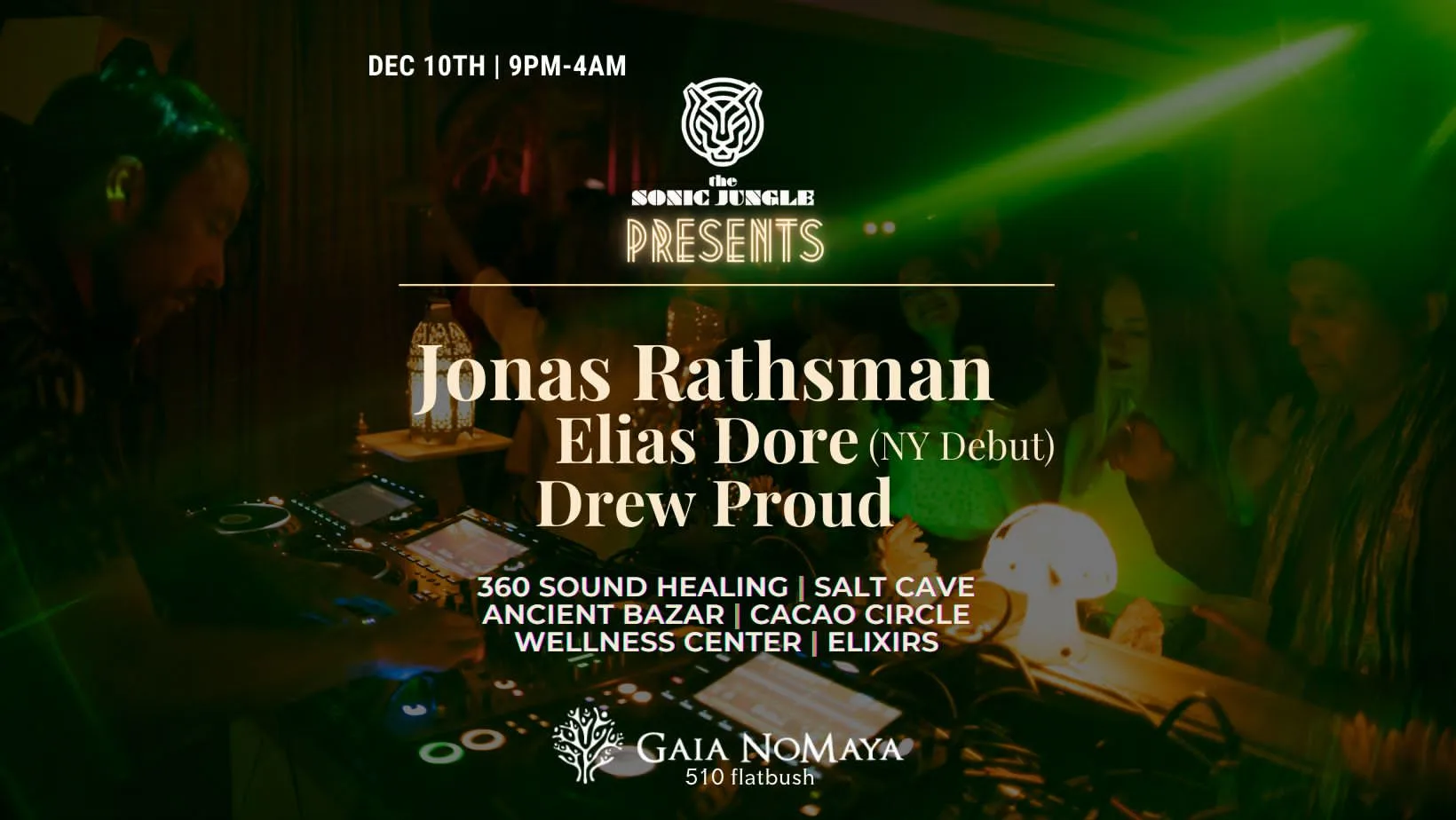 Sonic Jungle Presents: Jonas Rathsman, Elias Dore, Drew Proud Cover