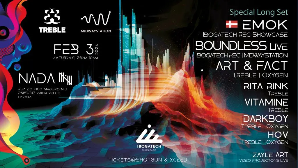 Treble & Midwaystation Presents: Emok (Dk) Boundless Live Cover